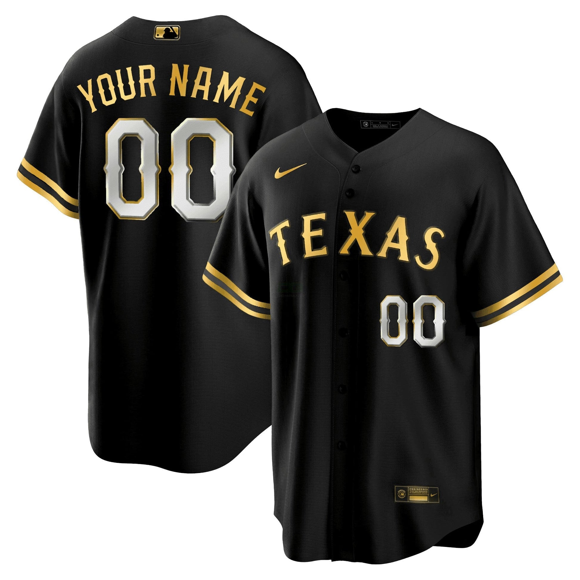 Camisa MLB Texas 2023 Dourada Jersey