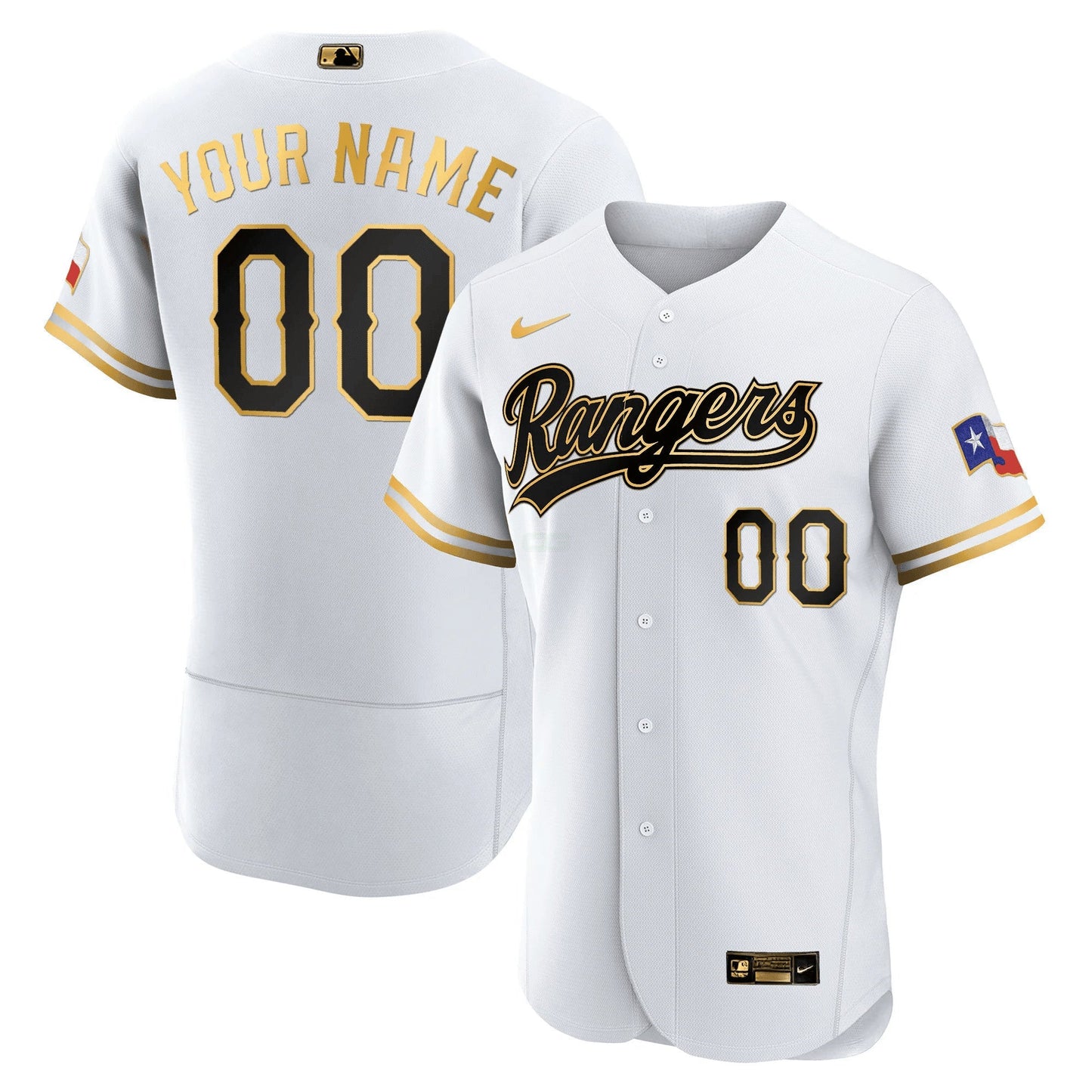 Camisa MLB Texas 2023 Dourada Jersey