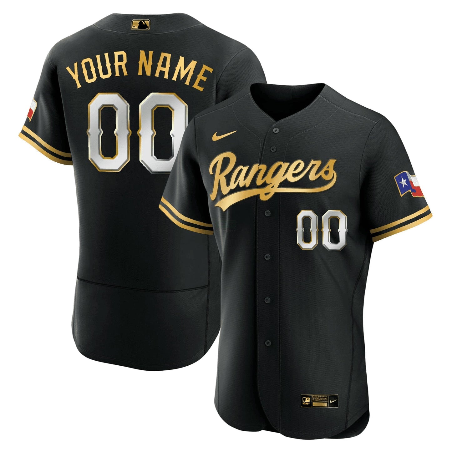 Camisa MLB Texas 2023 Dourada Jersey
