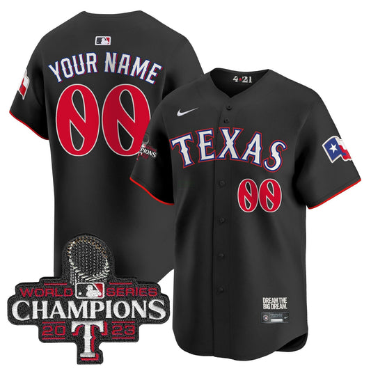 Camisa MLB Texas 2023 World Series Champions City Connect Vapor Premier Limited Jersey