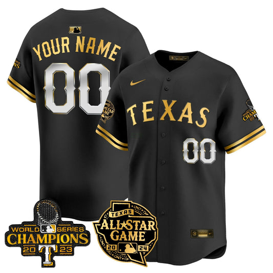 Camisa MLB Texas 2024 All Star Game Patch Vapor Premier Limited Jersey