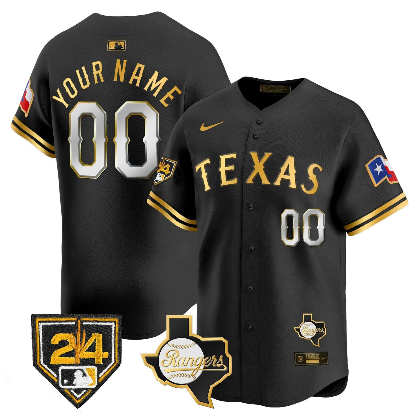 Camisa MLB Texas 2024 Spring Training Patch Vapor Premier Limited Jersey