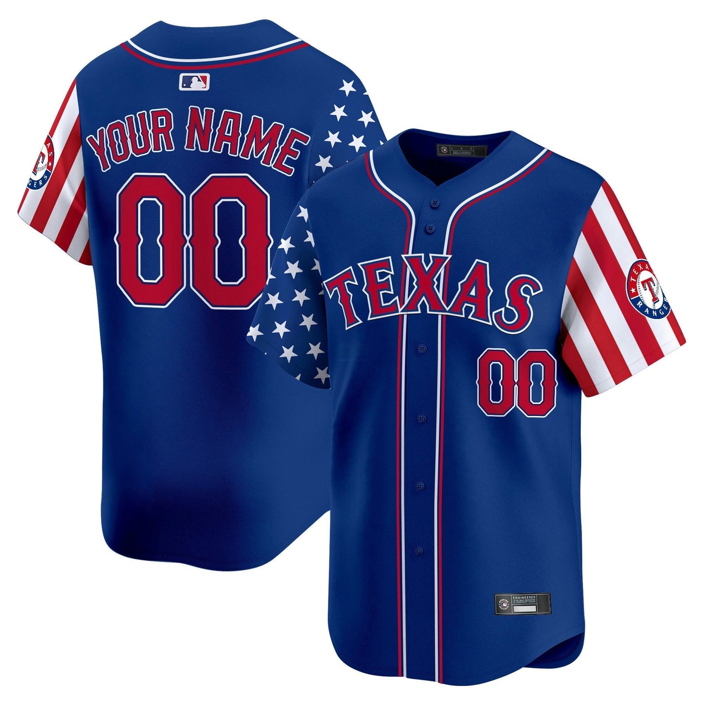 Camisa MLB Texas 2025 Independence Day Vapor Premier Limited Jersey