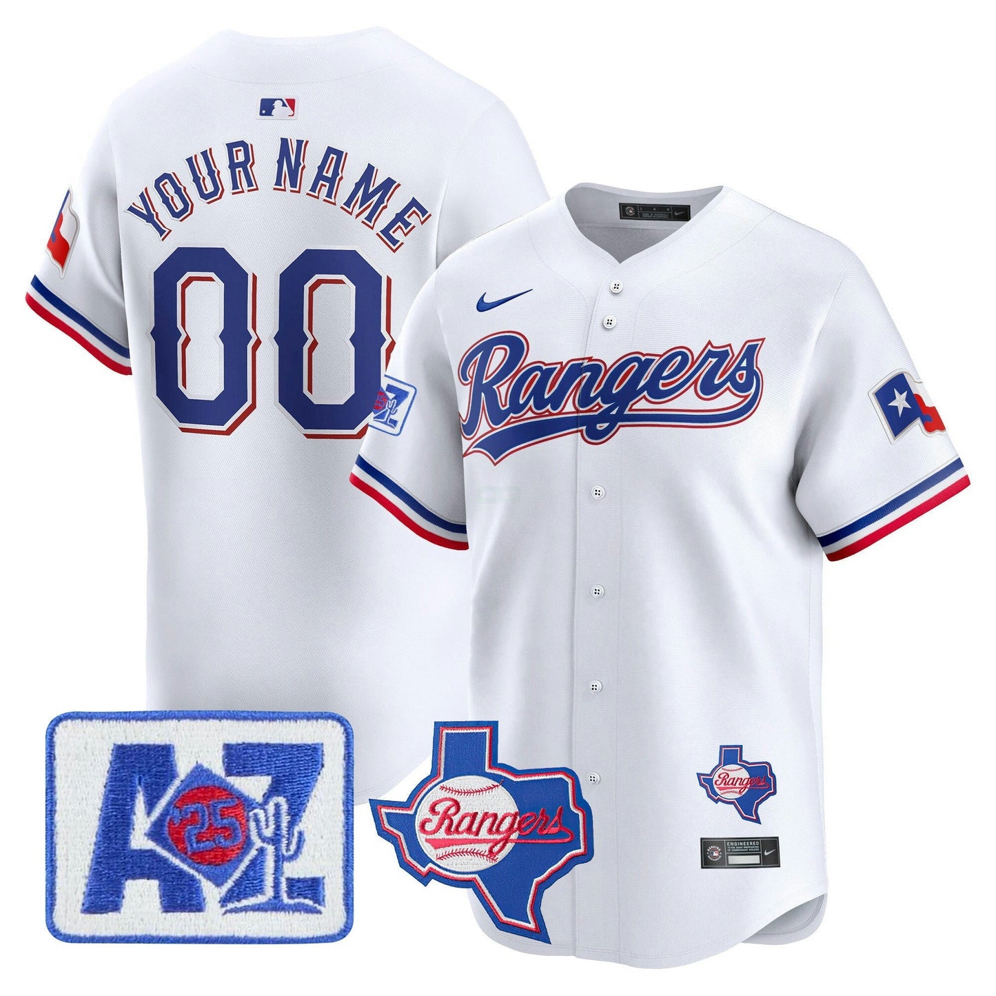 Camisa MLB Texas 2025 Spring Training Patch Vapor Premier Limited Jersey