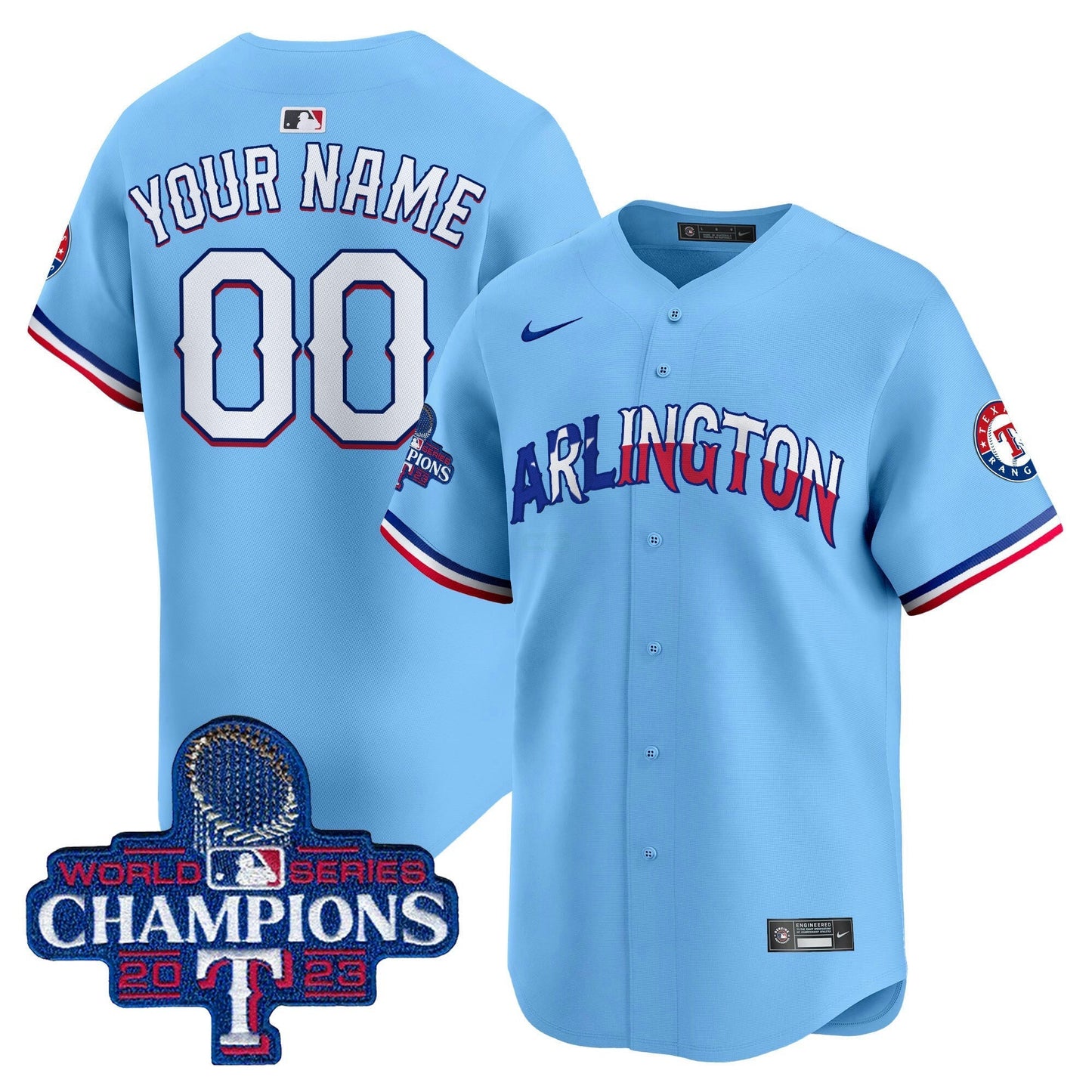 Camisa MLB Texas Arlington Champions Vapor Premier Limited Jersey