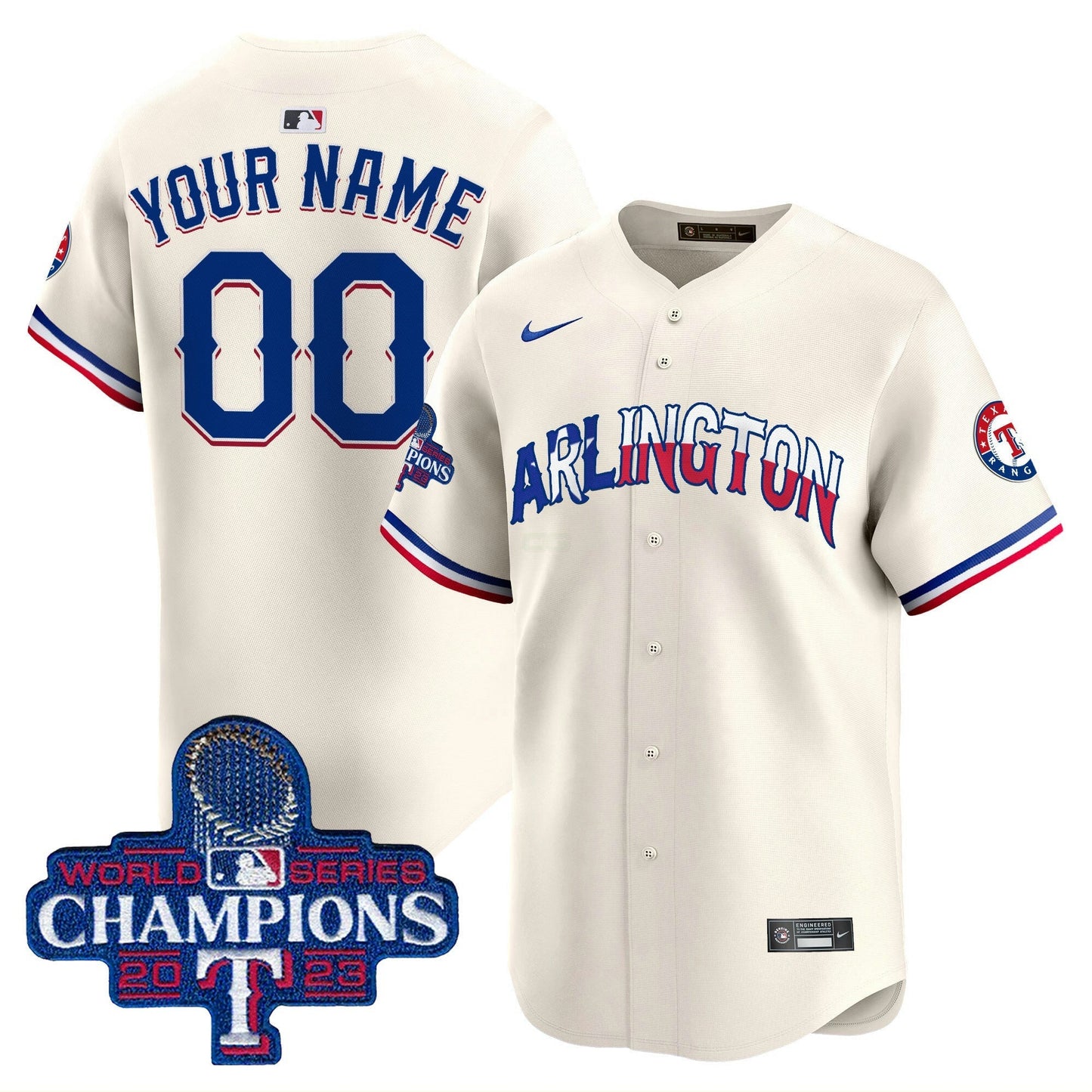 Camisa MLB Texas Arlington Champions Vapor Premier Limited Jersey