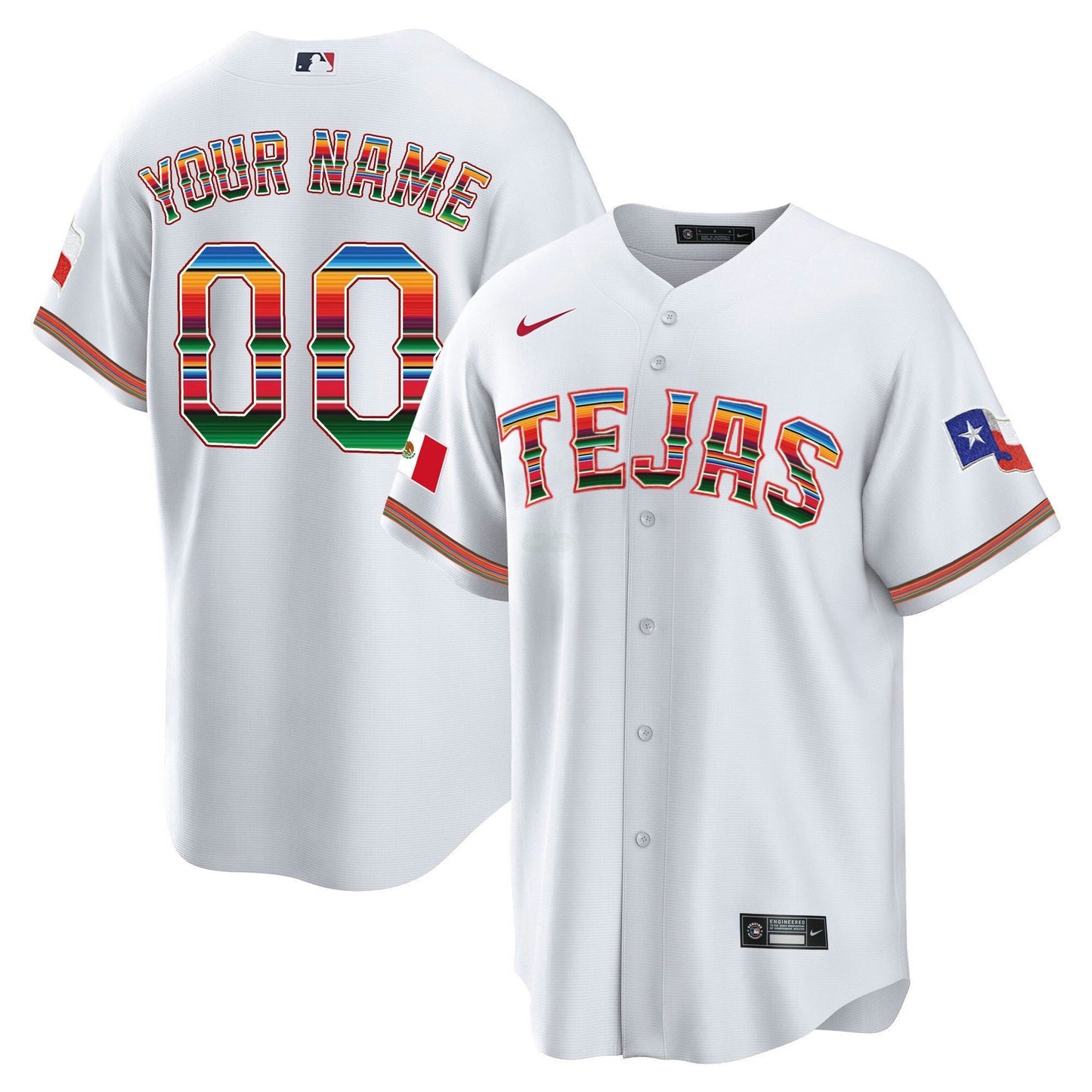 Camisa MLB Texas Mexican Jersey