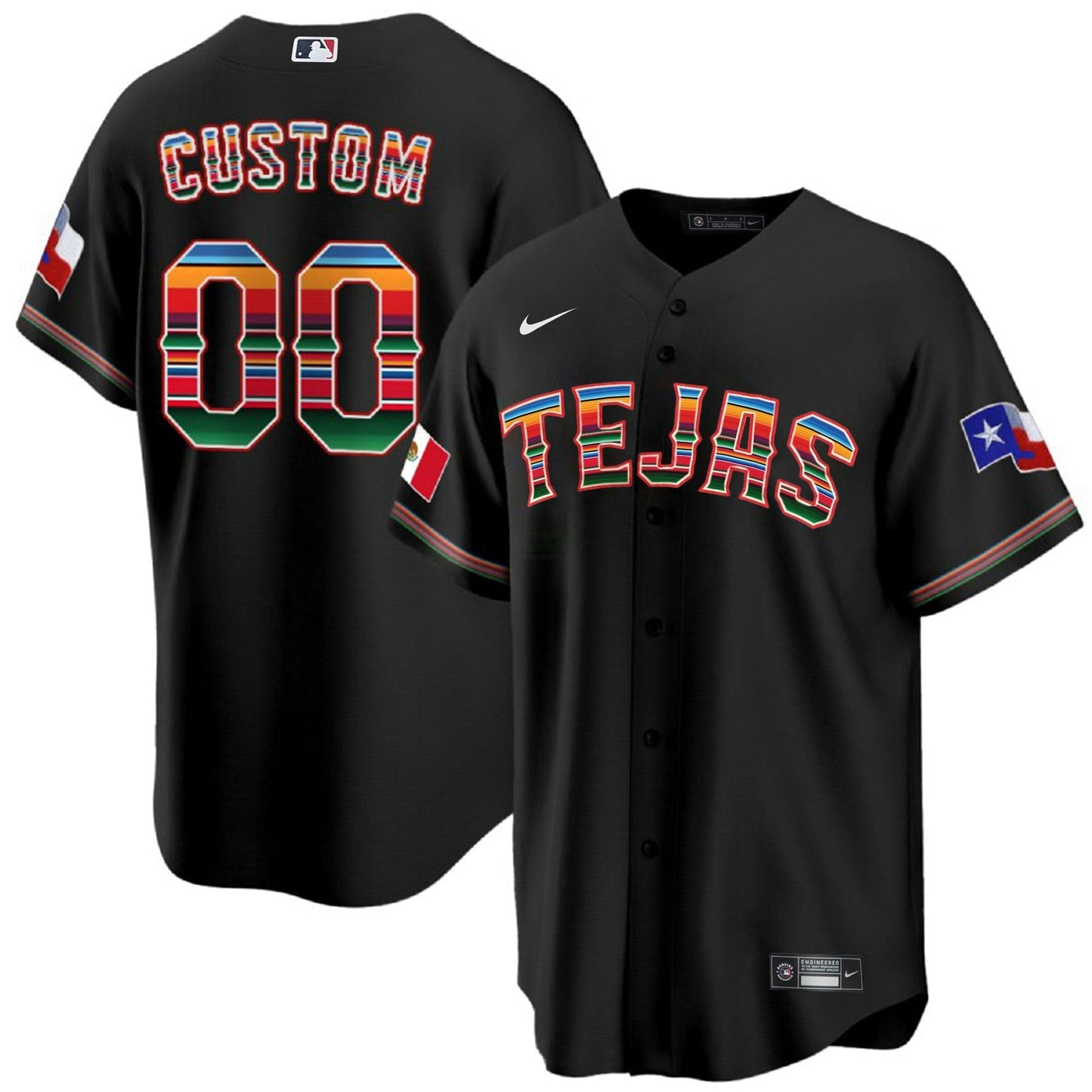 Camisa MLB Texas Mexican Jersey