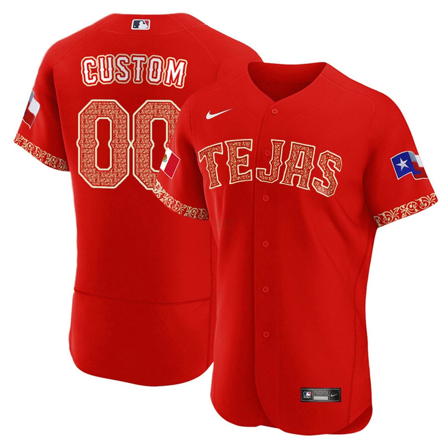 Camisa MLB Texas Mexican Jersey