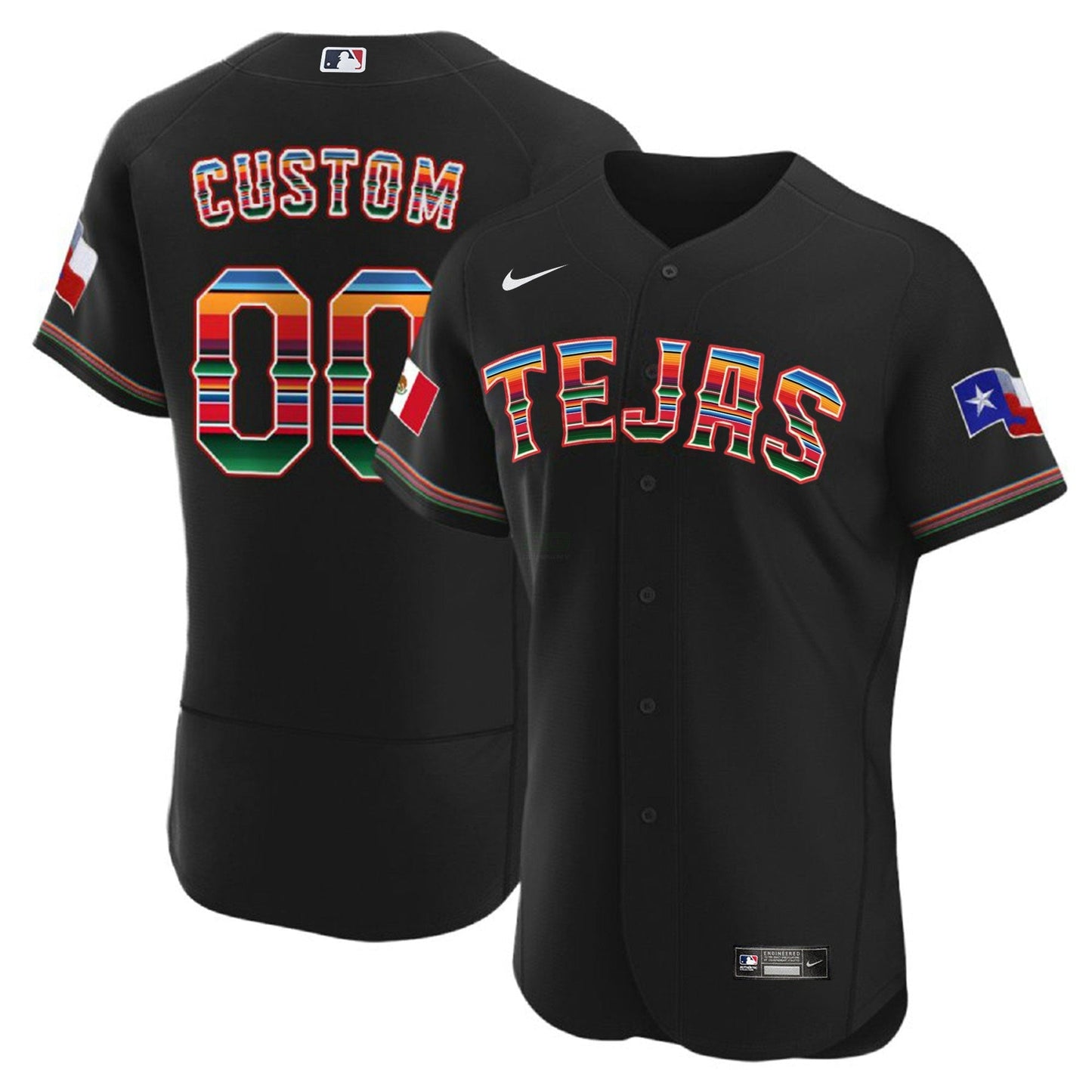 Camisa MLB Texas Mexican Jersey V2