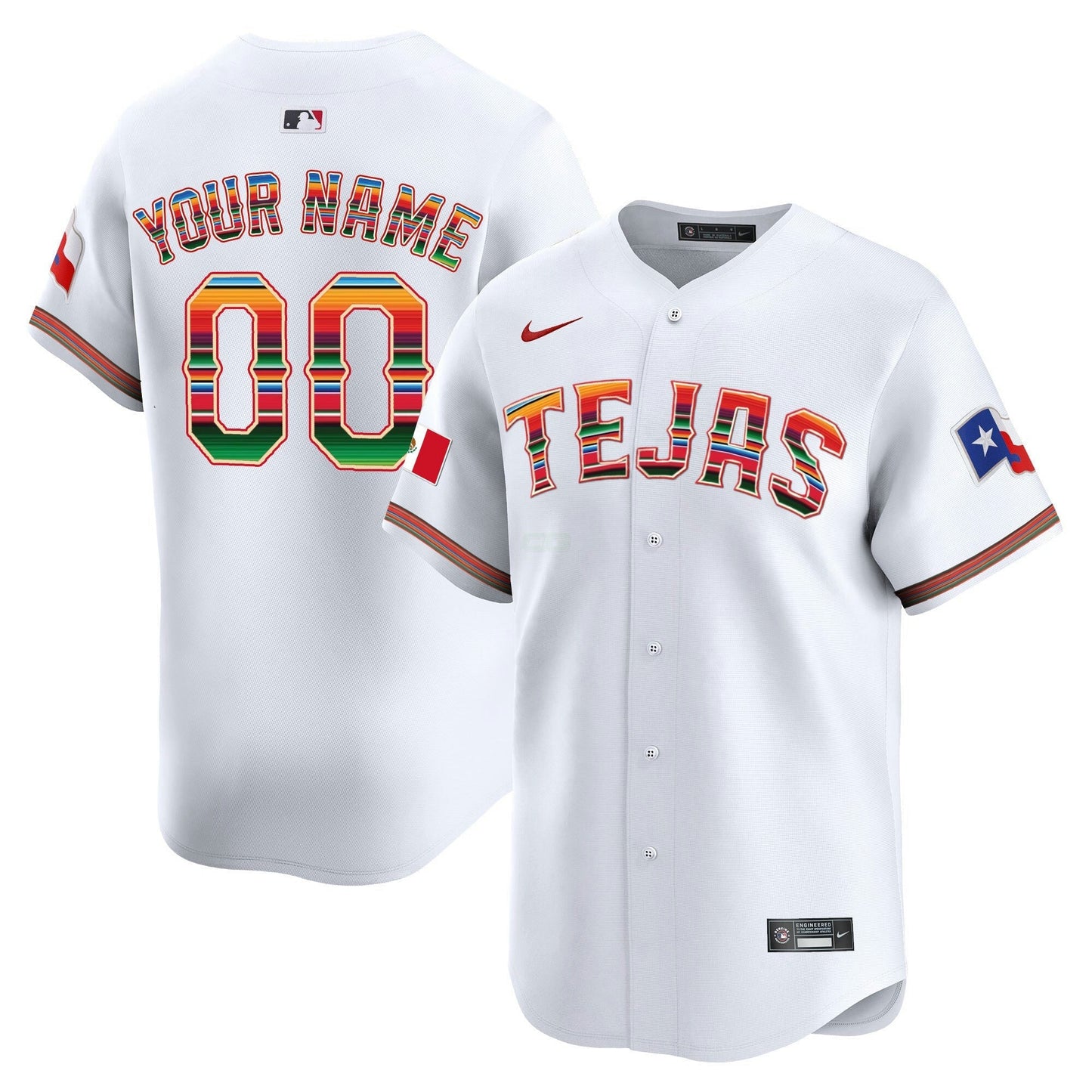 Camisa MLB Texas Mexico Vapor Premier Limited Jersey