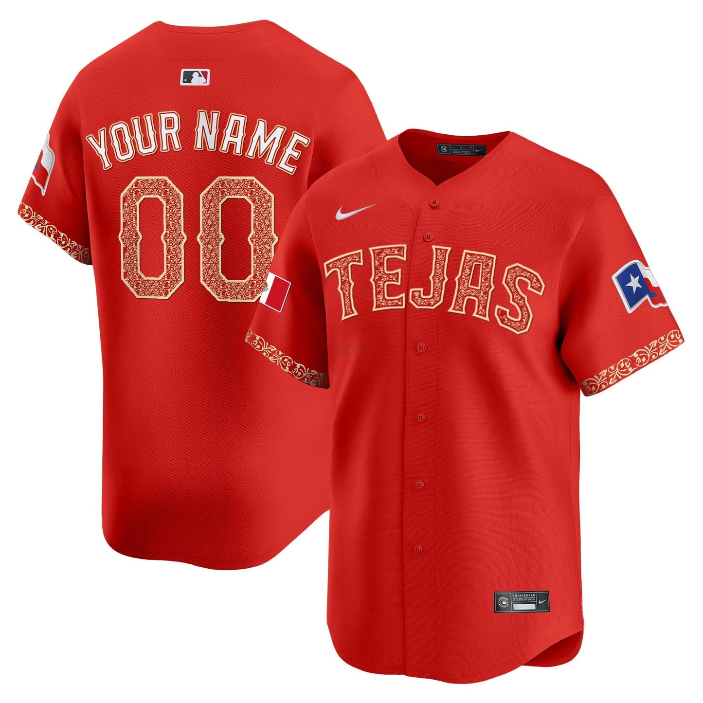 Camisa MLB Texas Mexico Vapor Premier Limited Jersey