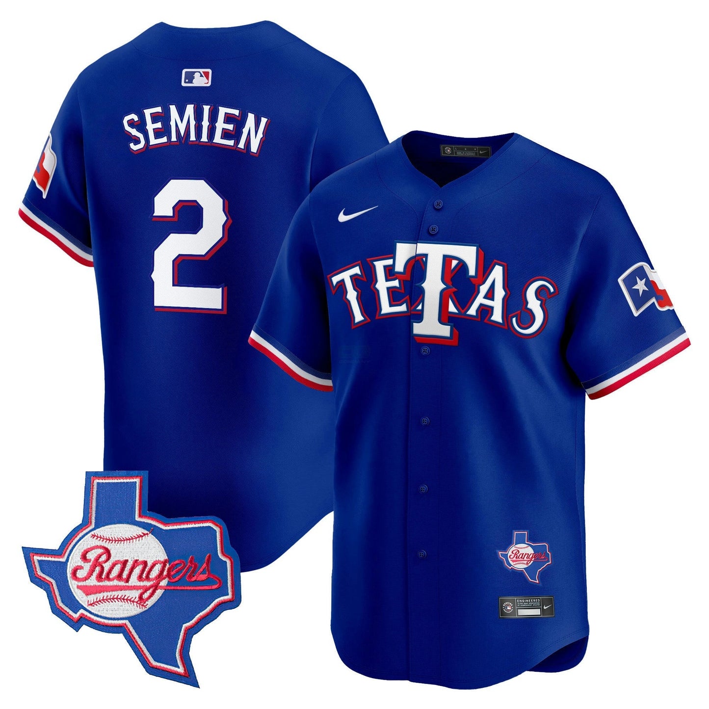 Camisa MLB Texas ‘Tetas’ Vapor Premier Limited Jersey