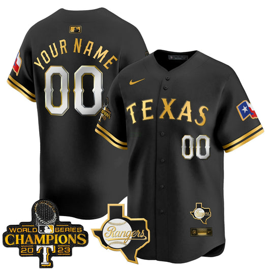 Camisa MLB Texas World Series Champions Vapor Premier Limited Jersey V2