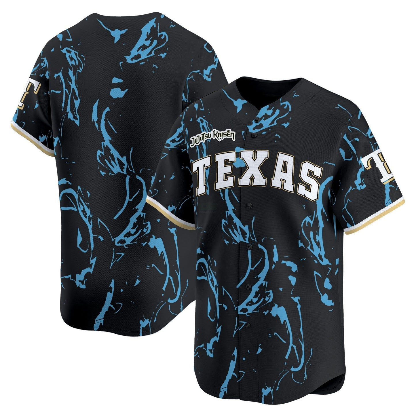 Camisa MLB Texas x Jujutsu Kaisen Vapor Premier Limited Jersey