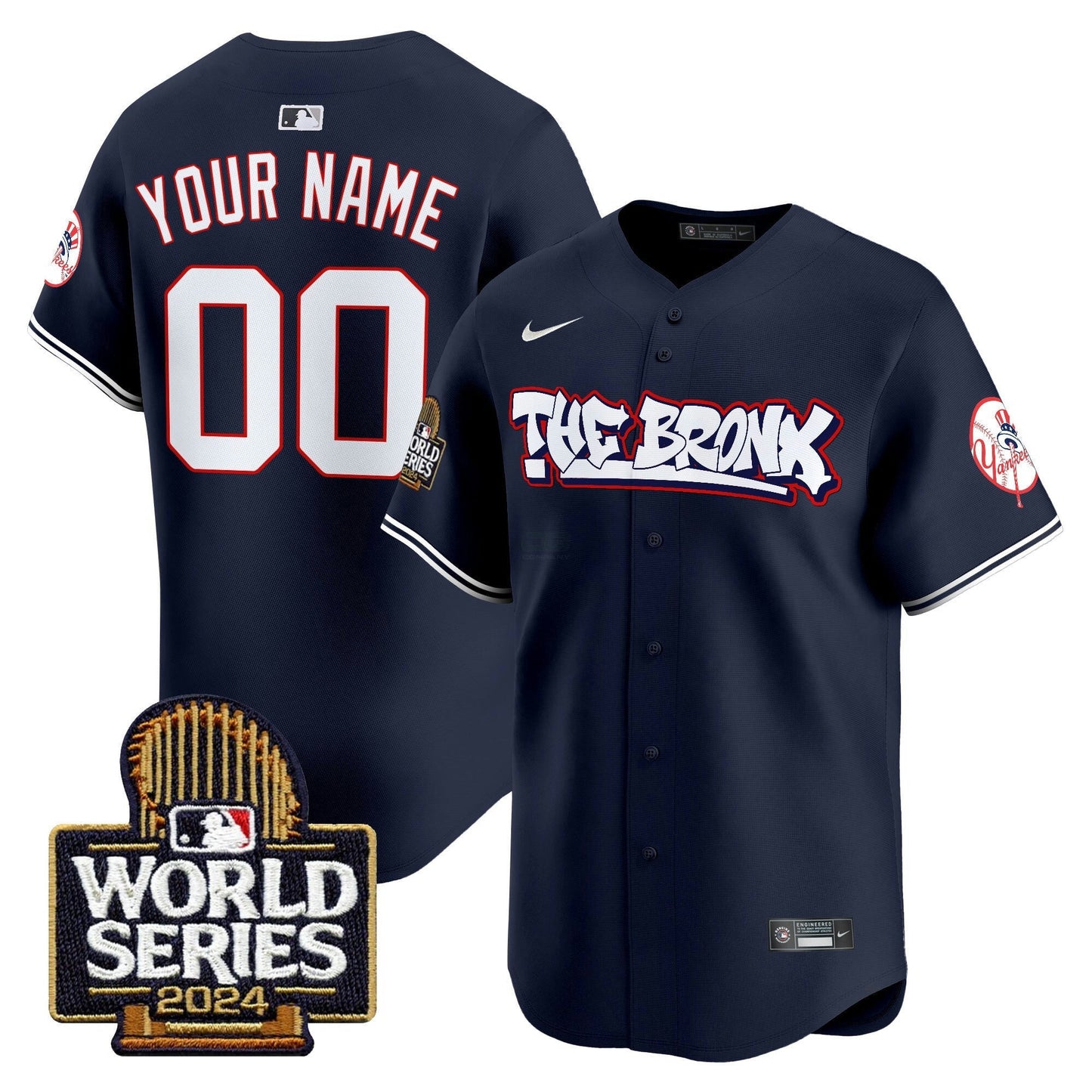 Camisa MLB The Bronx 2024 World Series Vapor Premier Limited Jersey