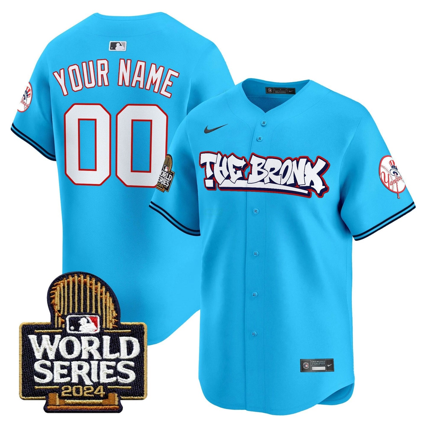 Camisa MLB The Bronx 2024 World Series Vapor Premier Limited Jersey