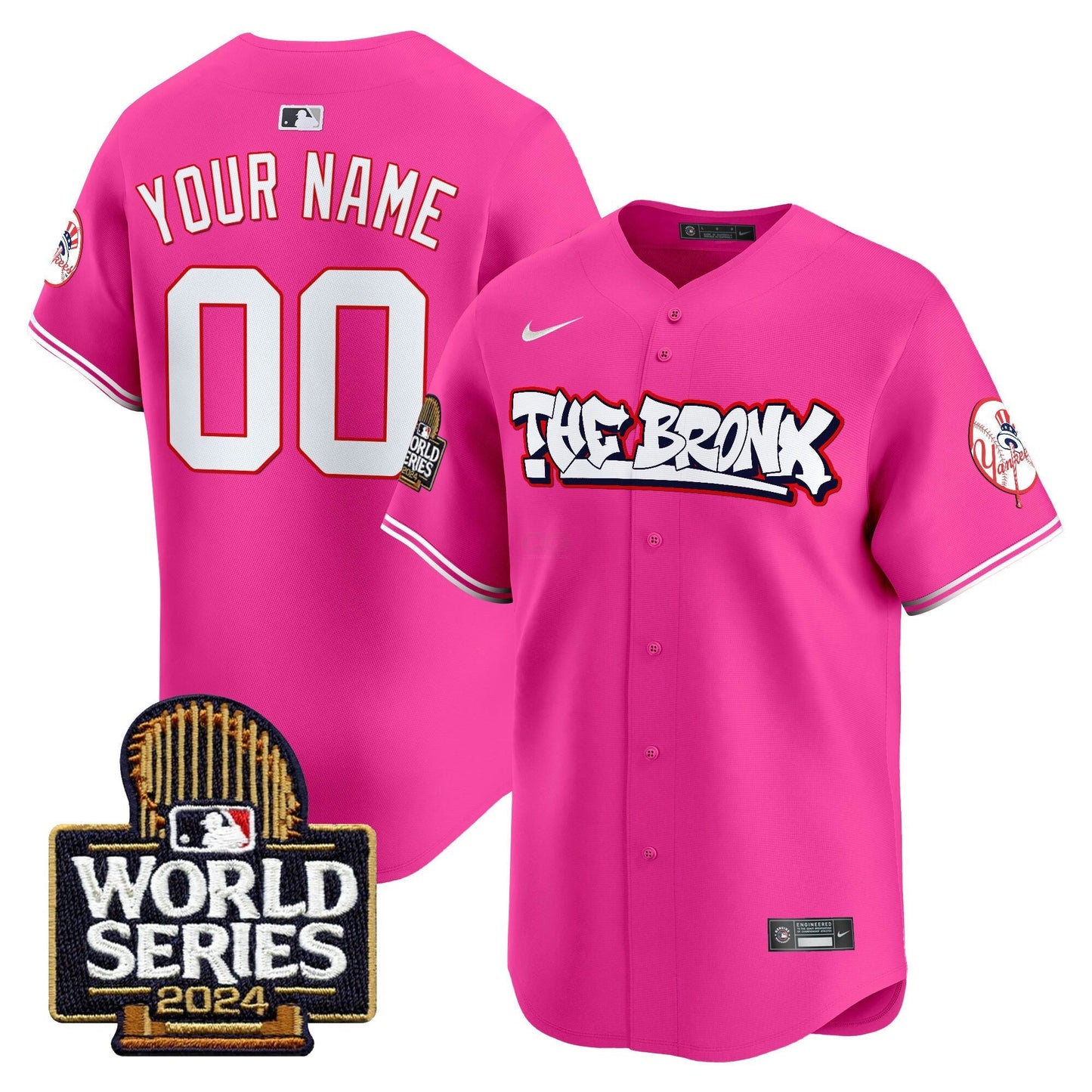 Camisa MLB The Bronx 2024 World Series Vapor Premier Limited Jersey