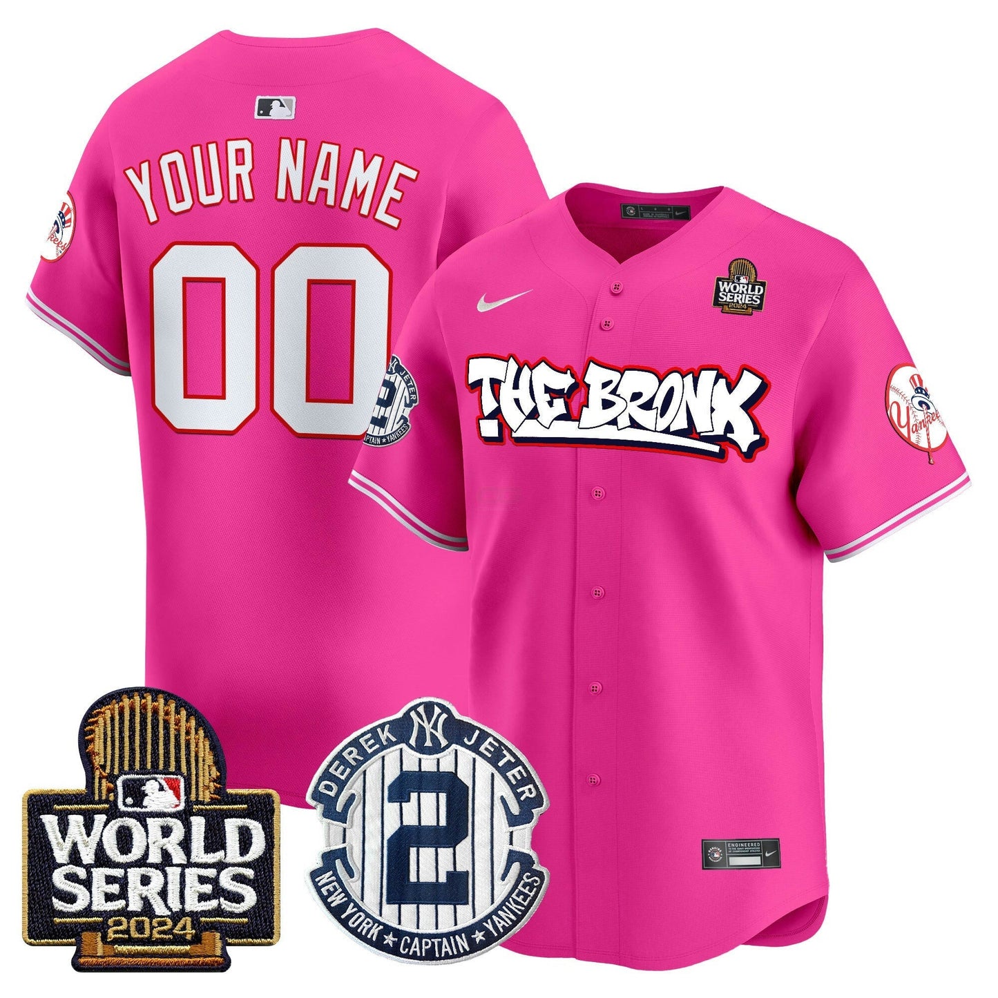 Camisa MLB The Bronx 2024 World Series Vapor Premier Limited Jersey V2