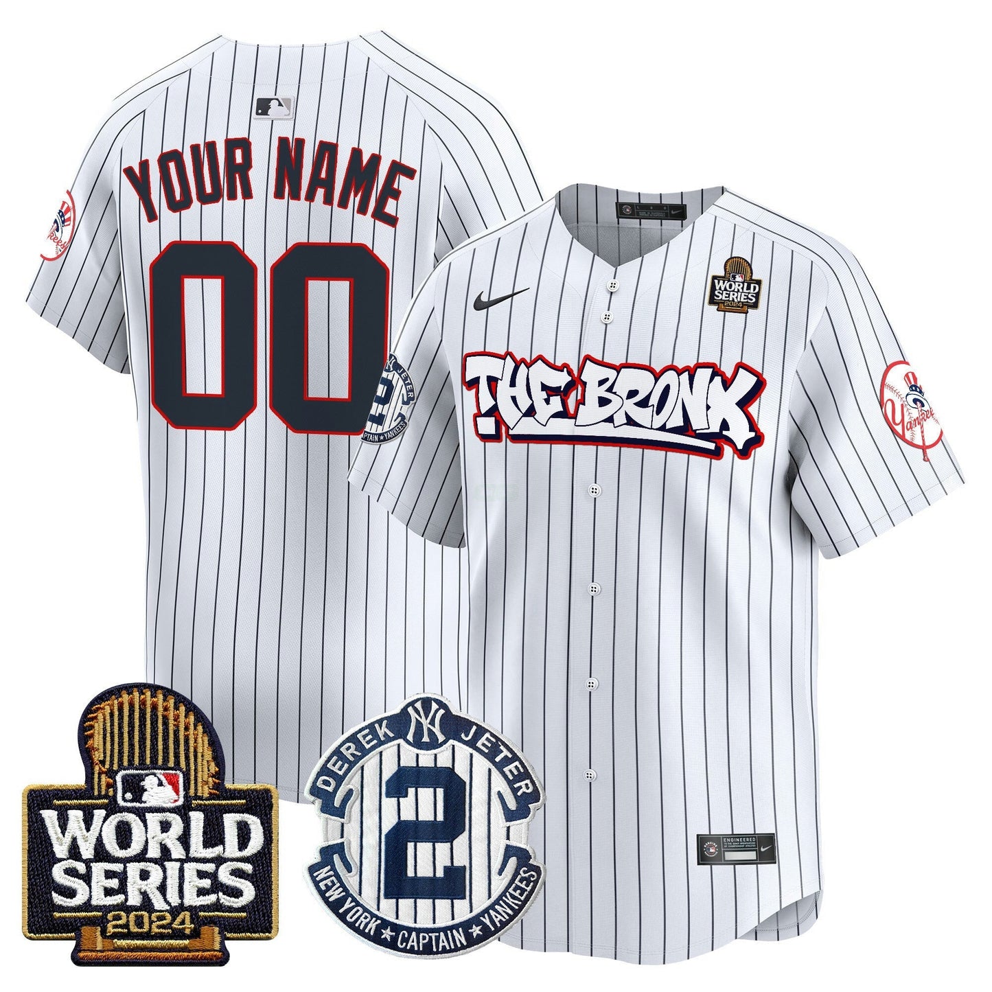 Camisa MLB The Bronx 2024 World Series Vapor Premier Limited Jersey V2