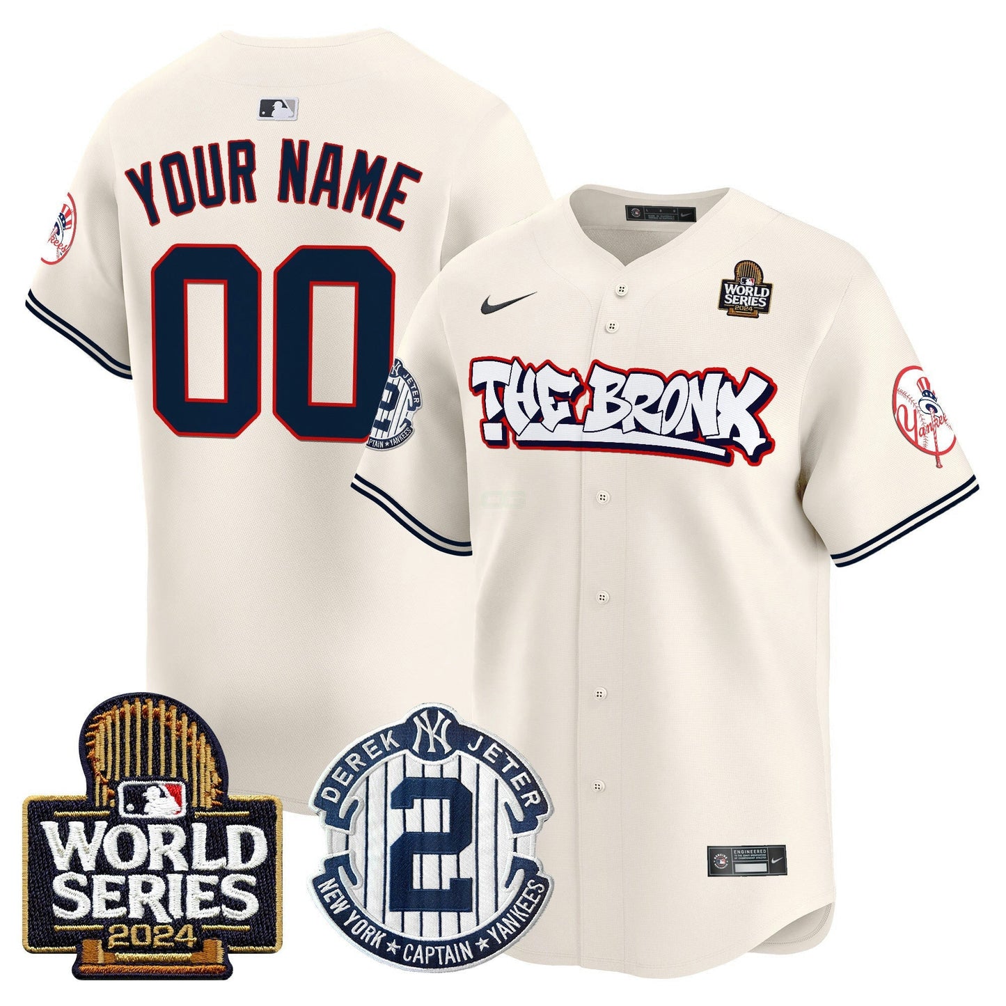 Camisa MLB The Bronx 2024 World Series Vapor Premier Limited Jersey V2
