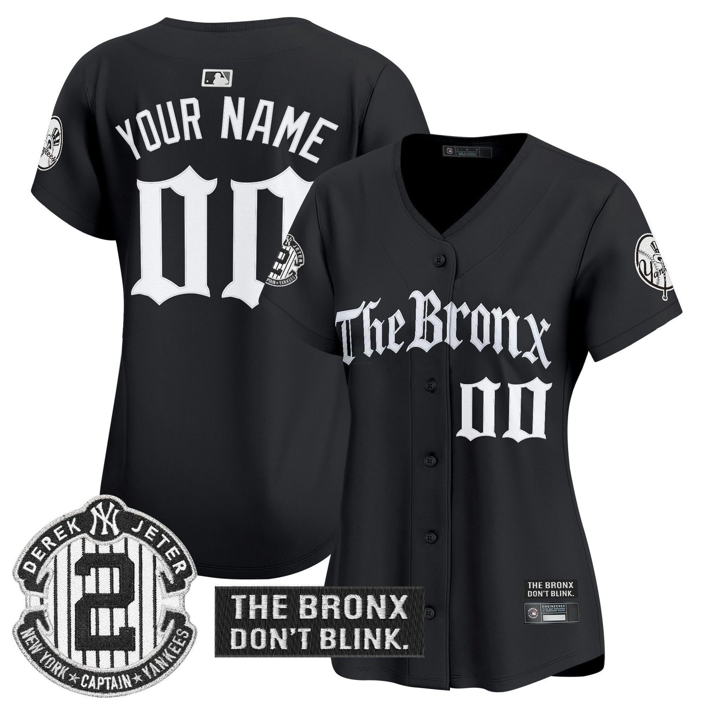 Camisa MLB ‘The Bronx – Gothic Ink Drop Edition’ Vapor Premier Limited Jersey