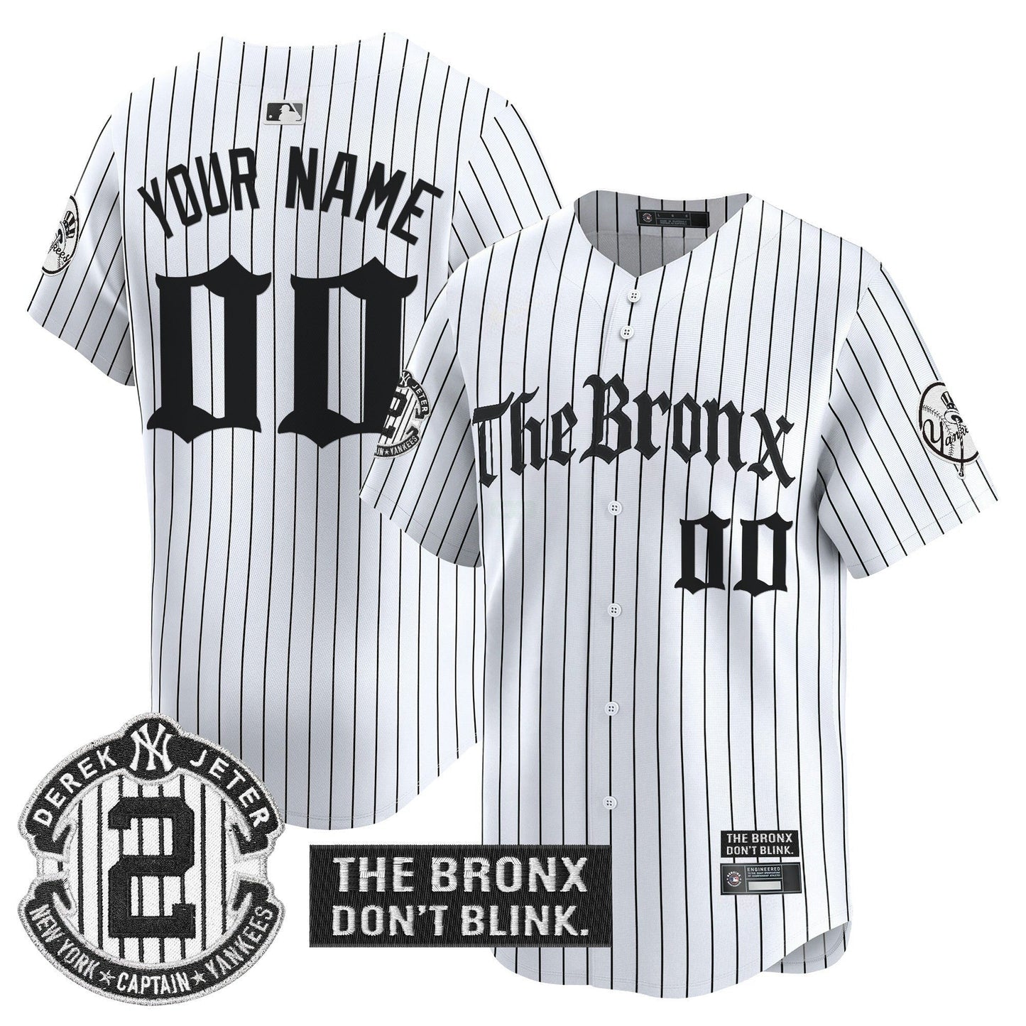 Camisa MLB ‘The Bronx – Gothic Ink Drop Edition’ Vapor Premier Limited Jersey
