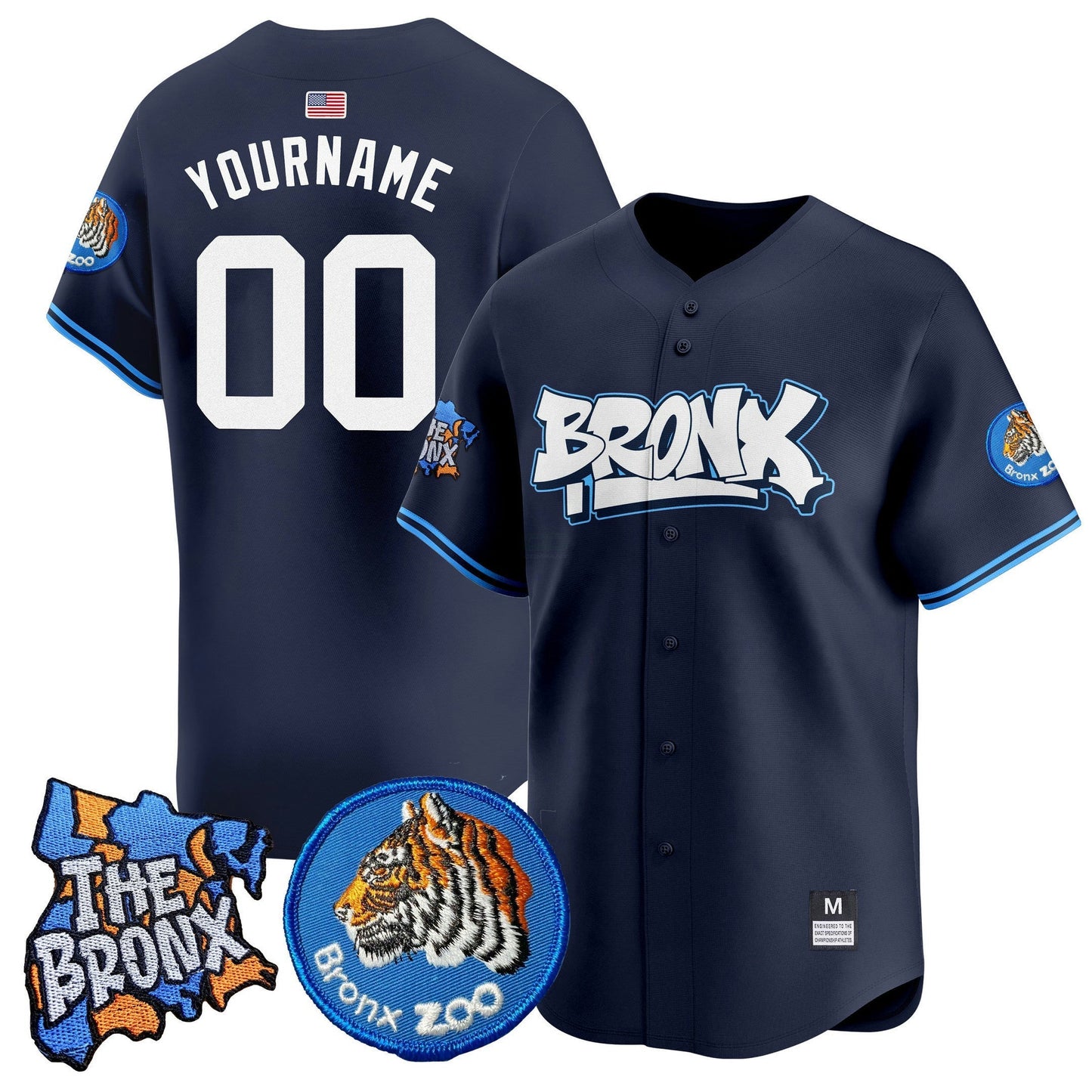 Camisa MLB New York Yankees The Bronx Graffiti Vapor Premier Limited Jersey