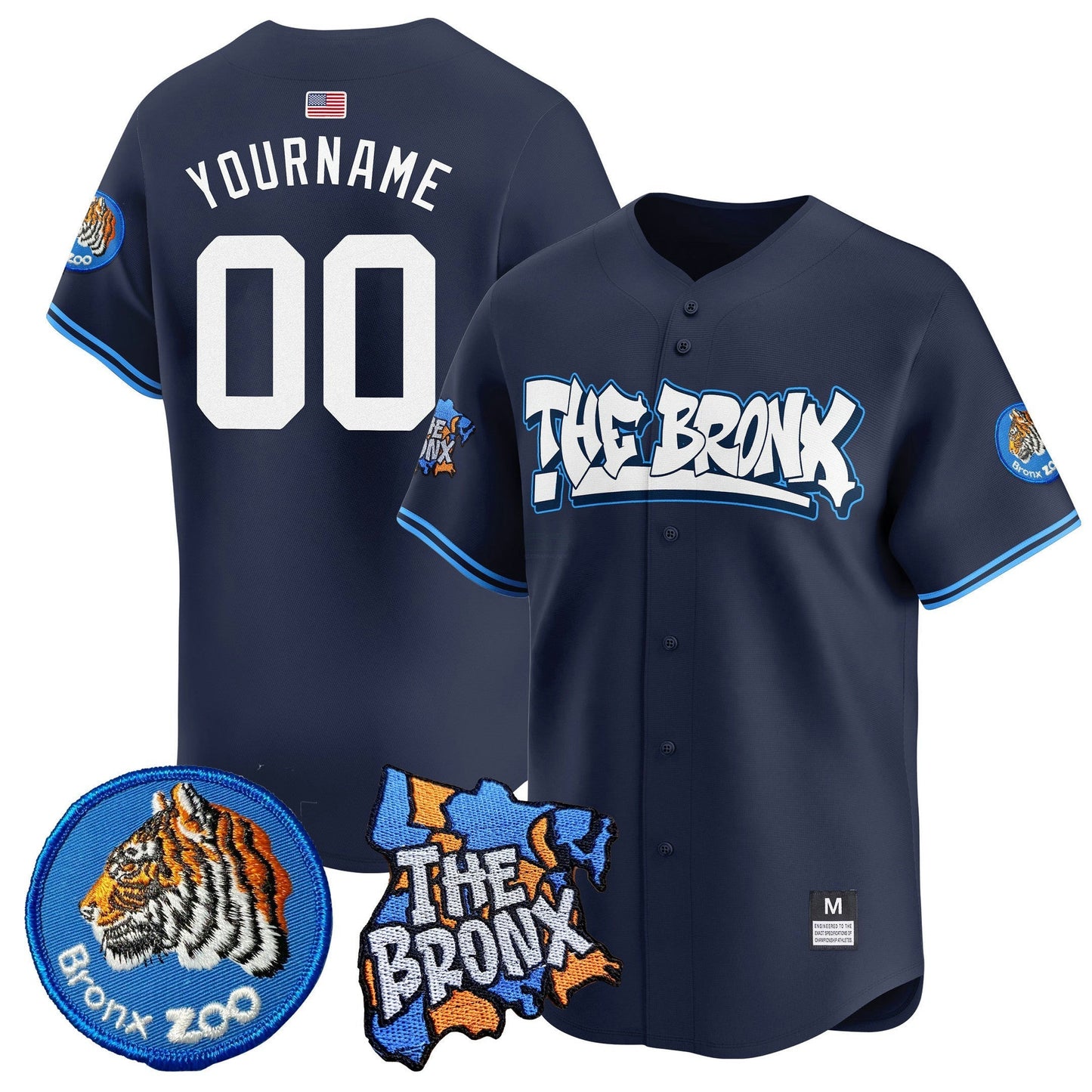 Camisa MLB New York Yankees The Bronx Graffiti Vapor Premier Limited Jersey V2