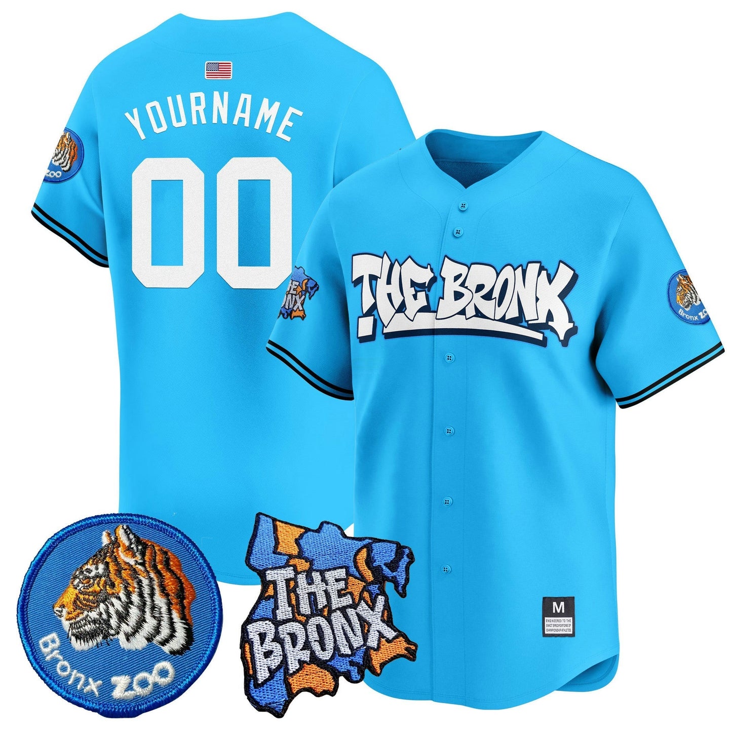 Camisa MLB New York Yankees The Bronx Graffiti Vapor Premier Limited Jersey V2
