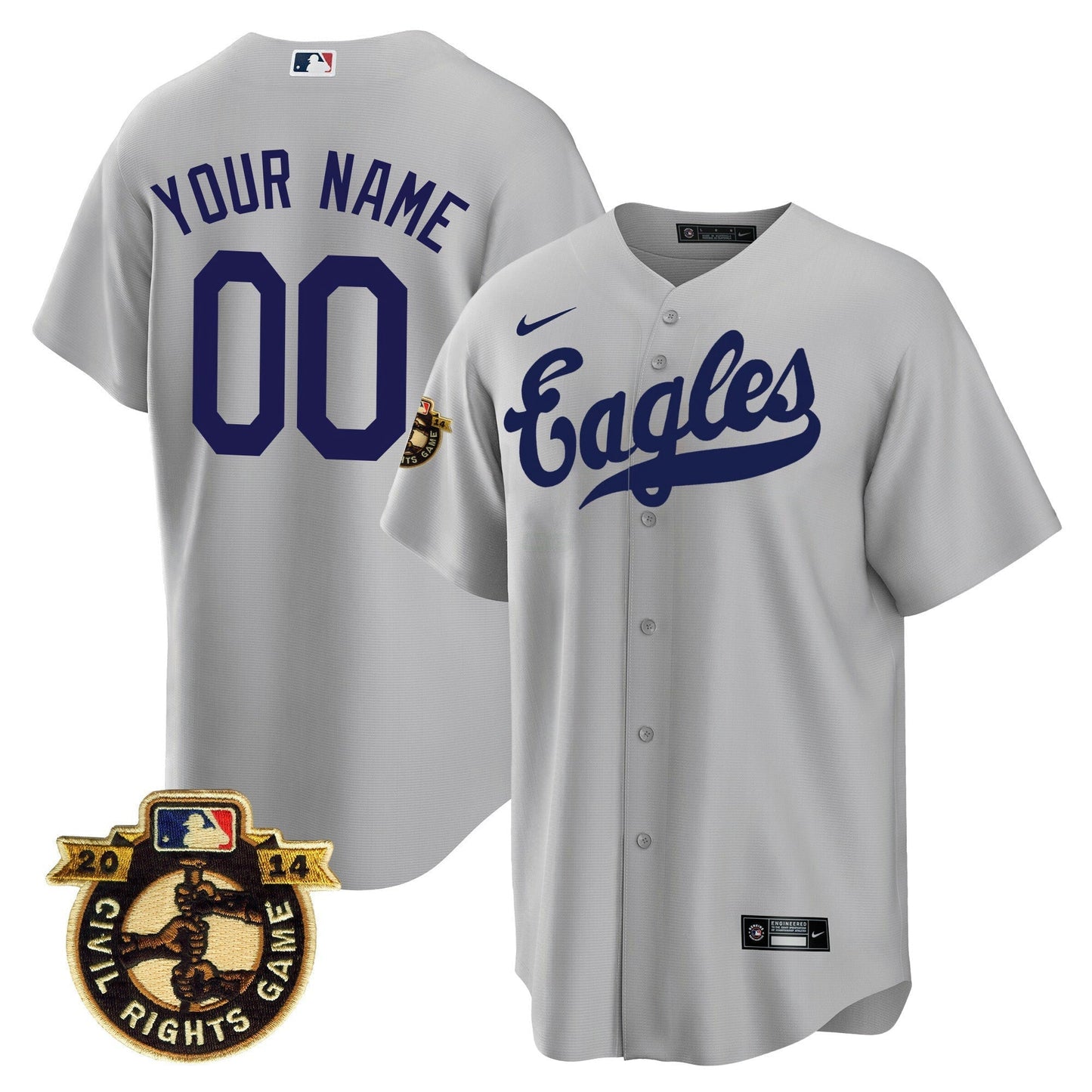 Camisa MLB Throwback 1950 Houston Eagles Jersey
