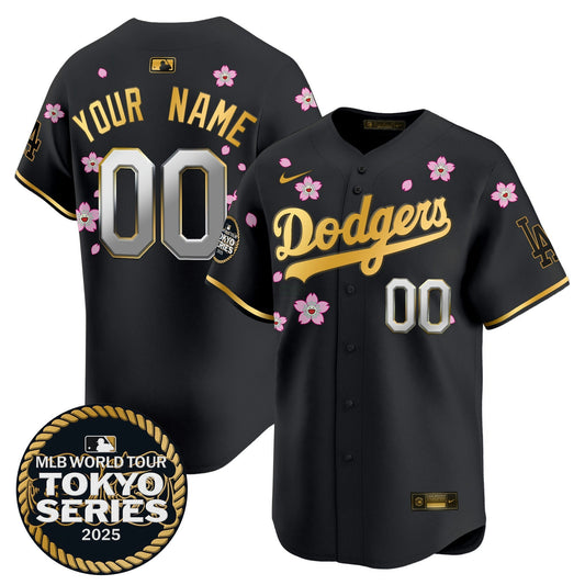 Camisa MLB Tokyo Series 2025 Dourada Trim Vapor Premier Limited Jersey V2 – Stitched