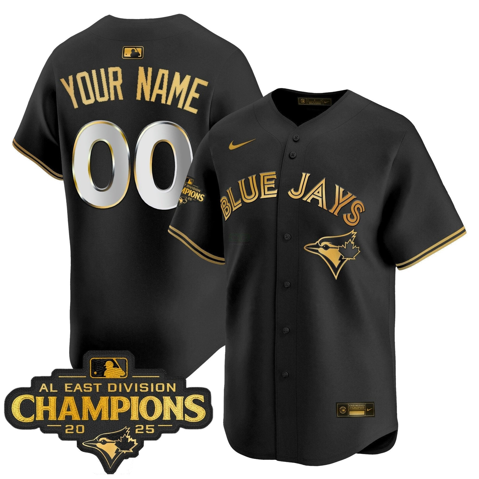 Camisa MLB Toronto 2025 AL East Division Champions Vapor Premier Limited Jersey