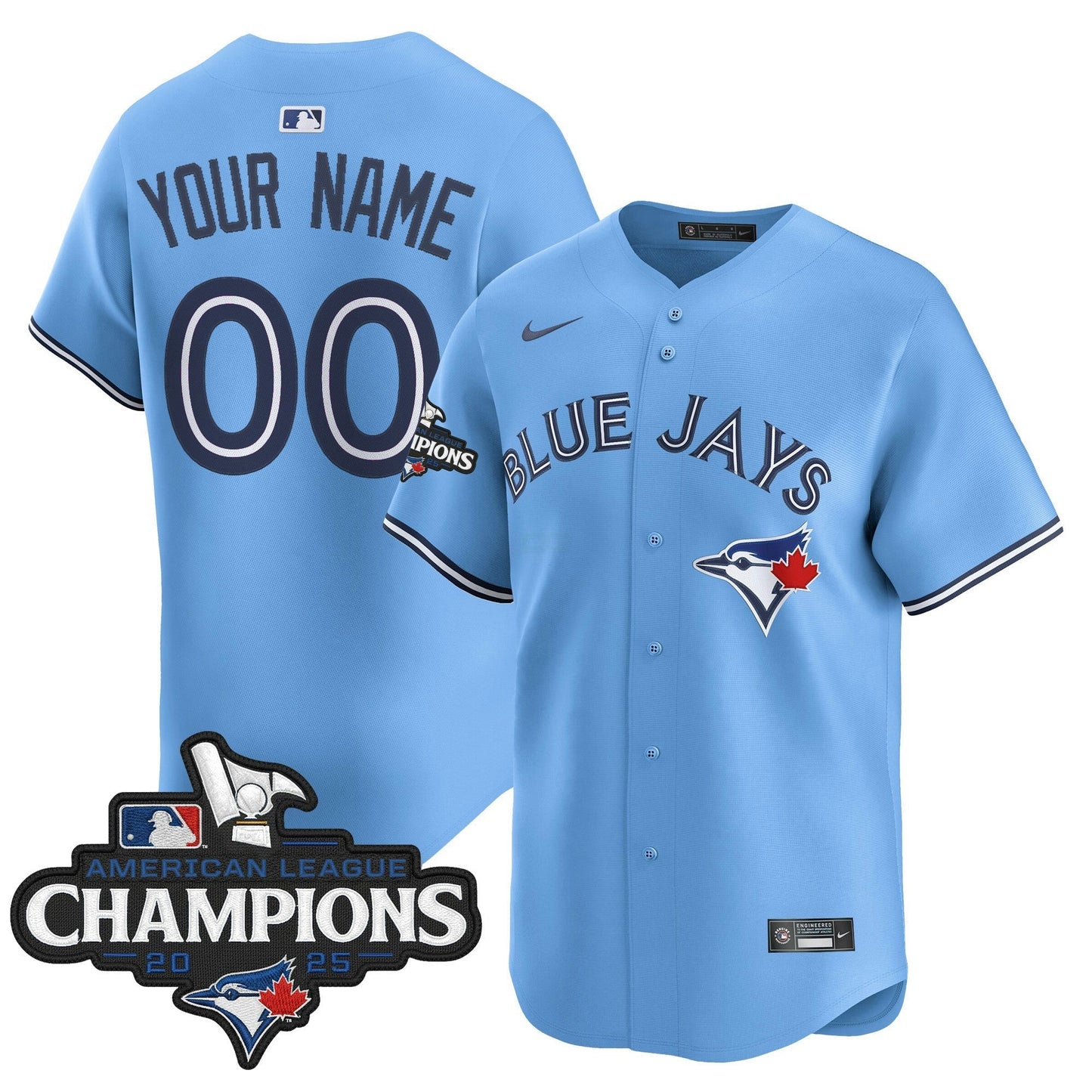 Camisa MLB Toronto 2025 American League Champions Vapor Premier Limited Jersey