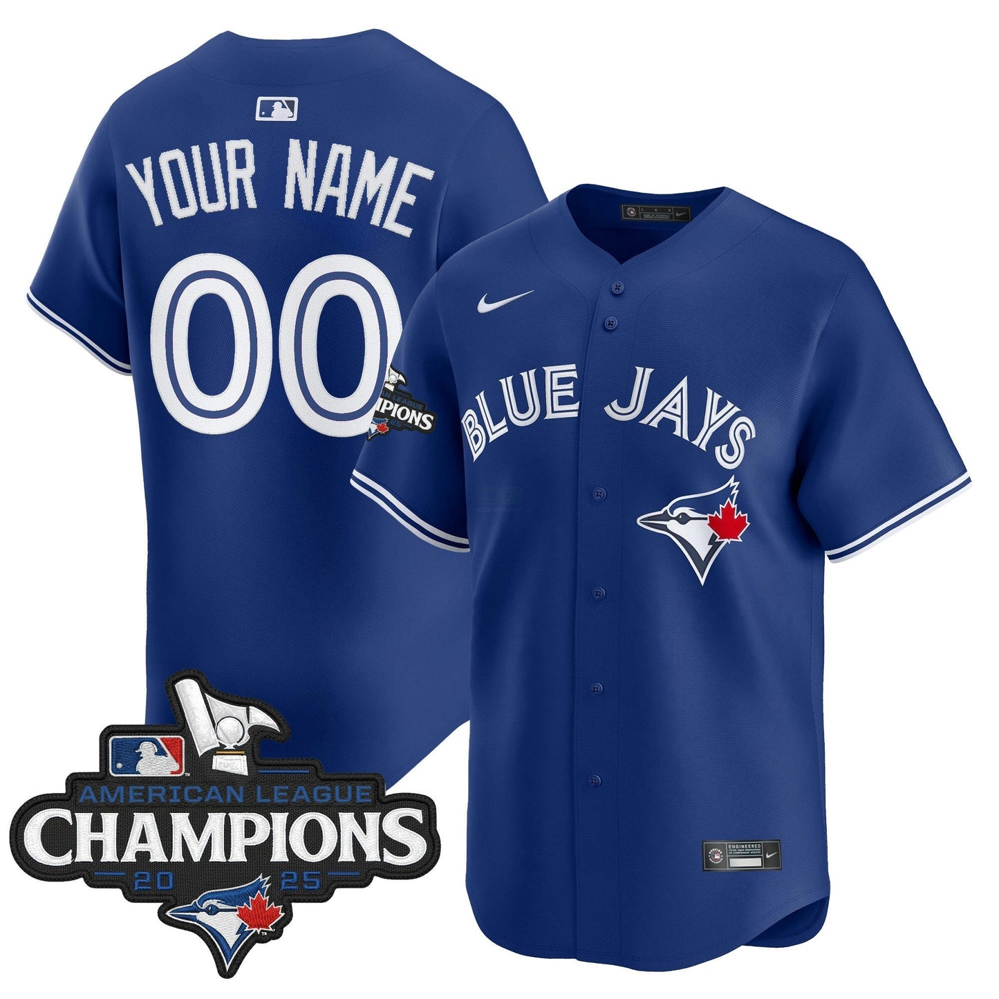 Camisa MLB Toronto 2025 American League Champions Vapor Premier Limited Jersey