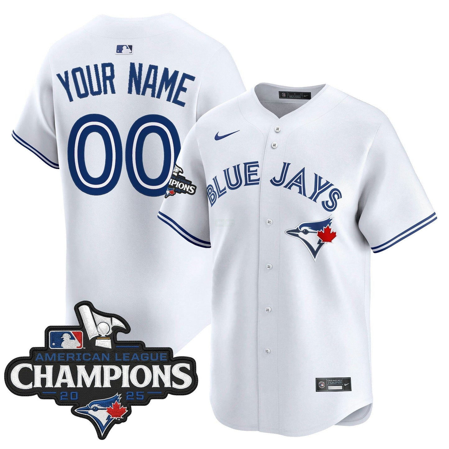 Camisa MLB Toronto 2025 American League Champions Vapor Premier Limited Jersey