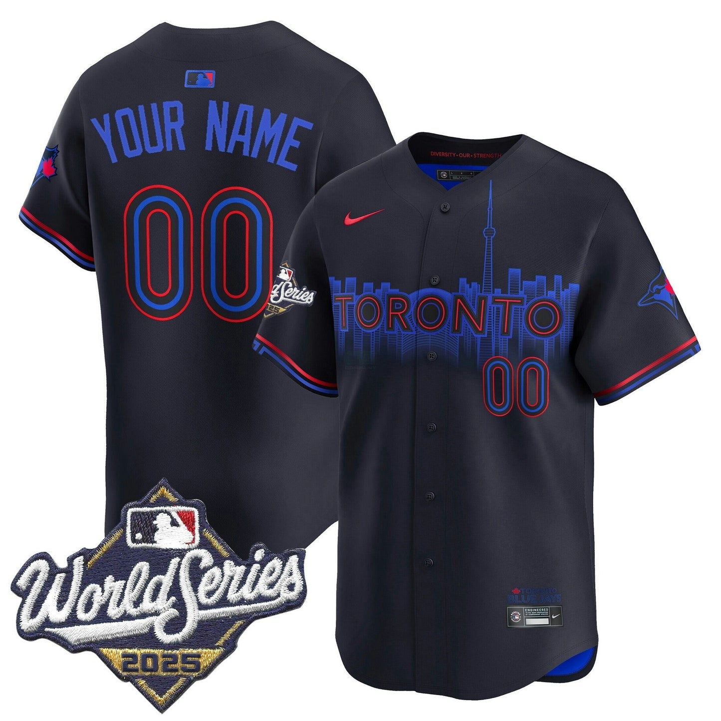 Camisa MLB Toronto 2025 World Series Vapor Premier Limited Jersey