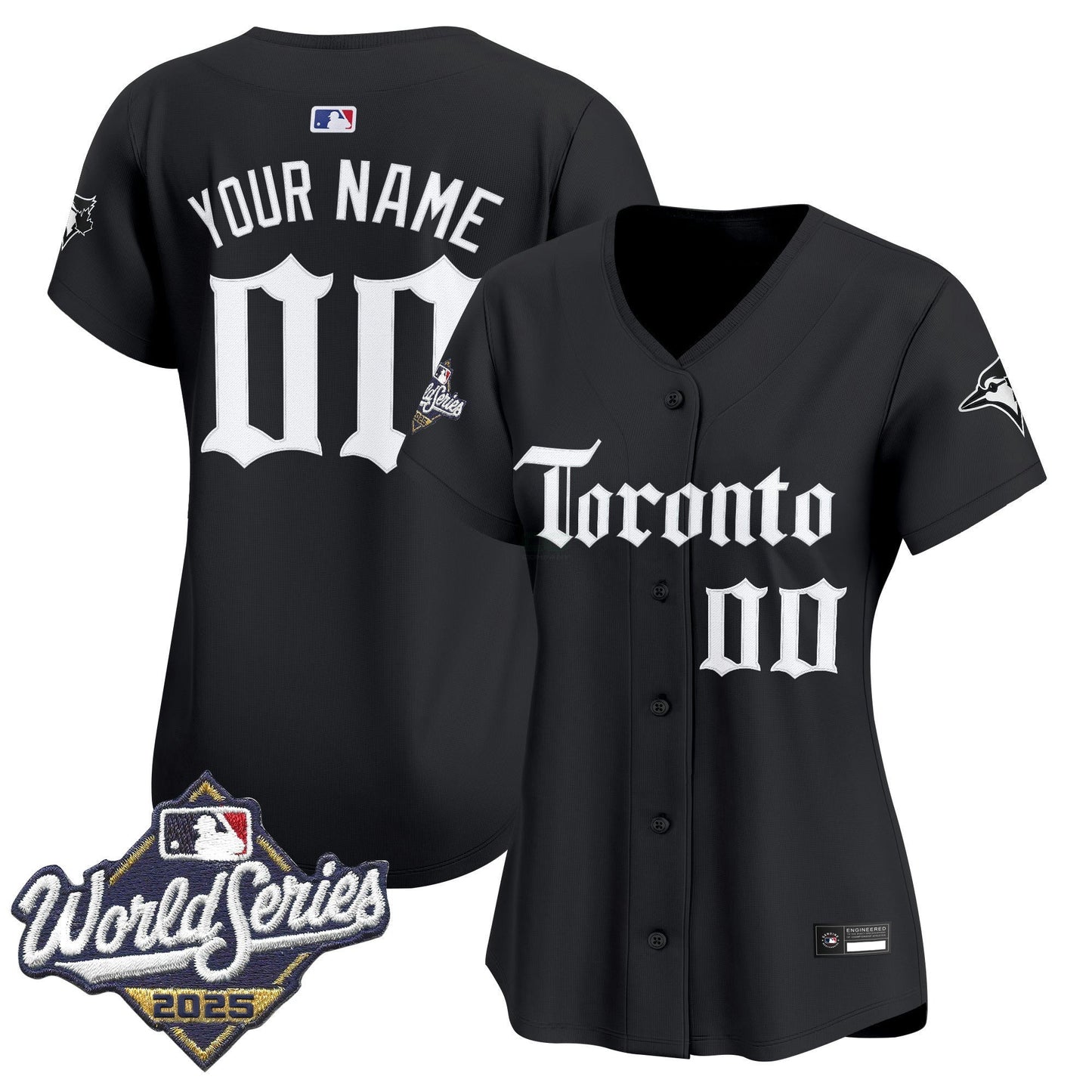 Camisa MLB Toronto 2025 World Series Vapor Premier Limited Jersey – Gothic North Edition