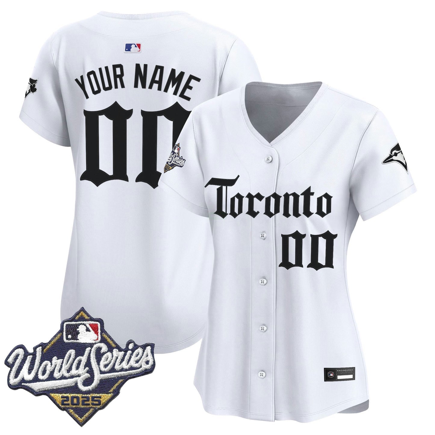 Camisa MLB Toronto 2025 World Series Vapor Premier Limited Jersey – Gothic North Edition