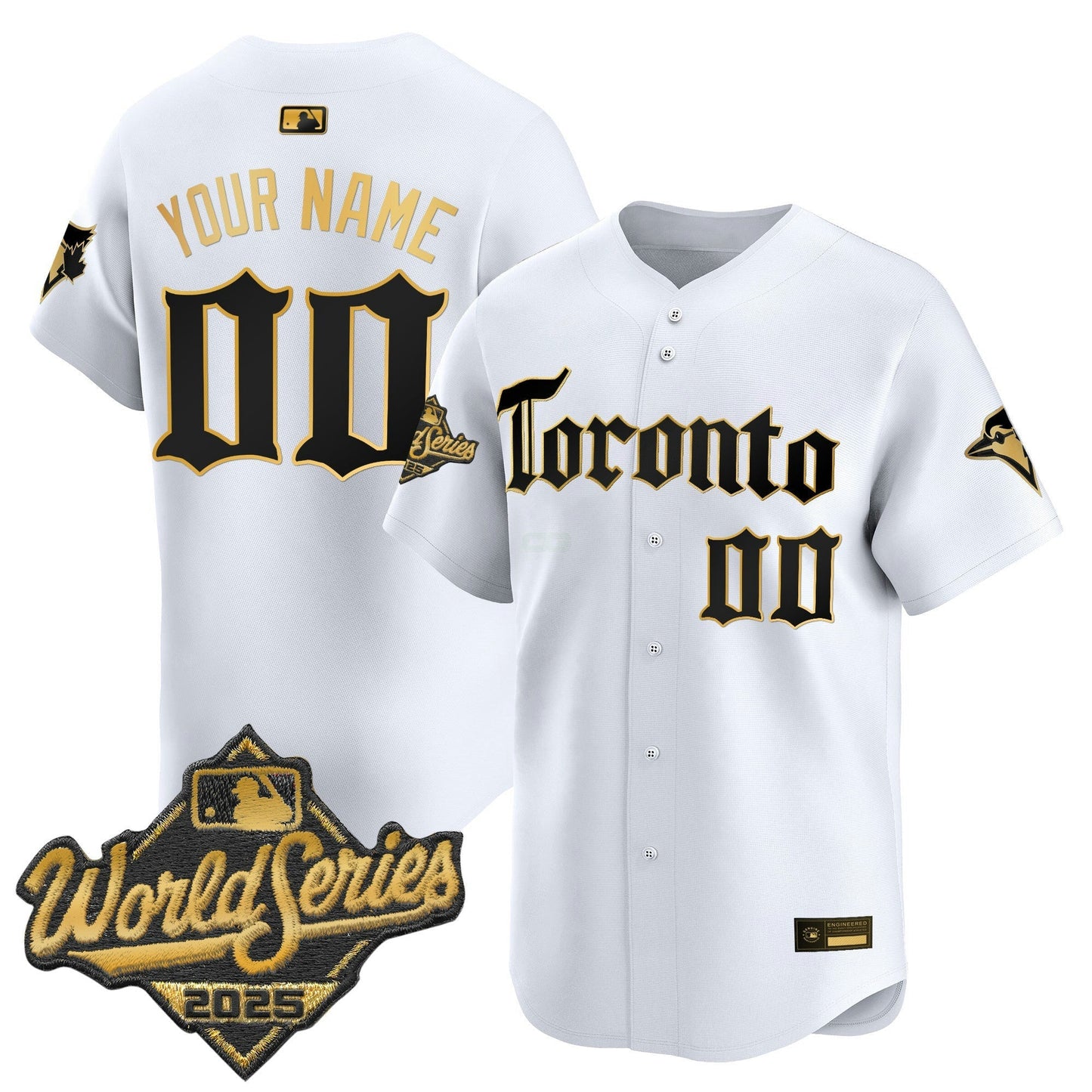 Camisa MLB Toronto 2025 World Series Vapor Premier Limited Jersey – Gothic North Edition