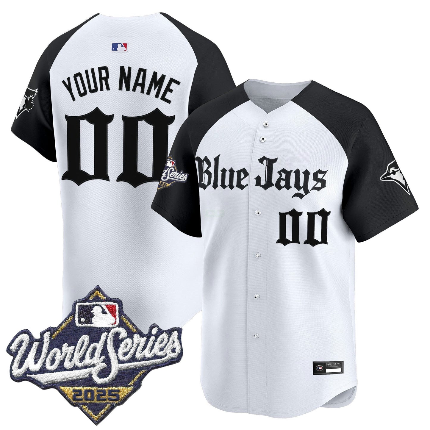 Camisa MLB Toronto 2025 World Series Vapor Premier Limited Jersey V2 – Gothic North Edition