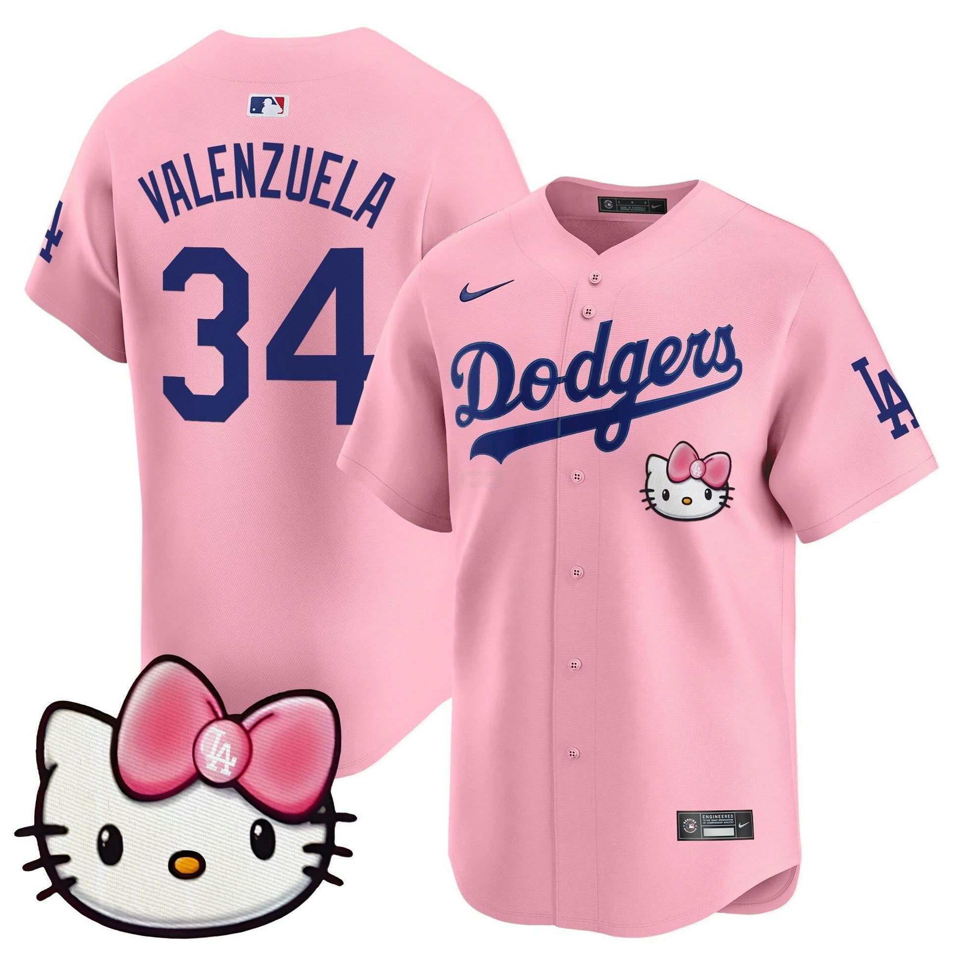 Camisa MLB Unisex 2025 Hello Kitty Vapor Premier Limited Jersey