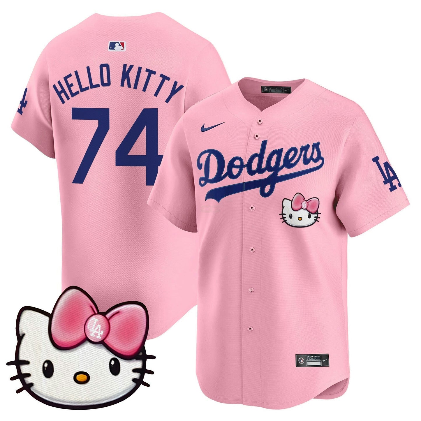 Camisa MLB Unisex 2025 Hello Kitty Vapor Premier Limited Jersey