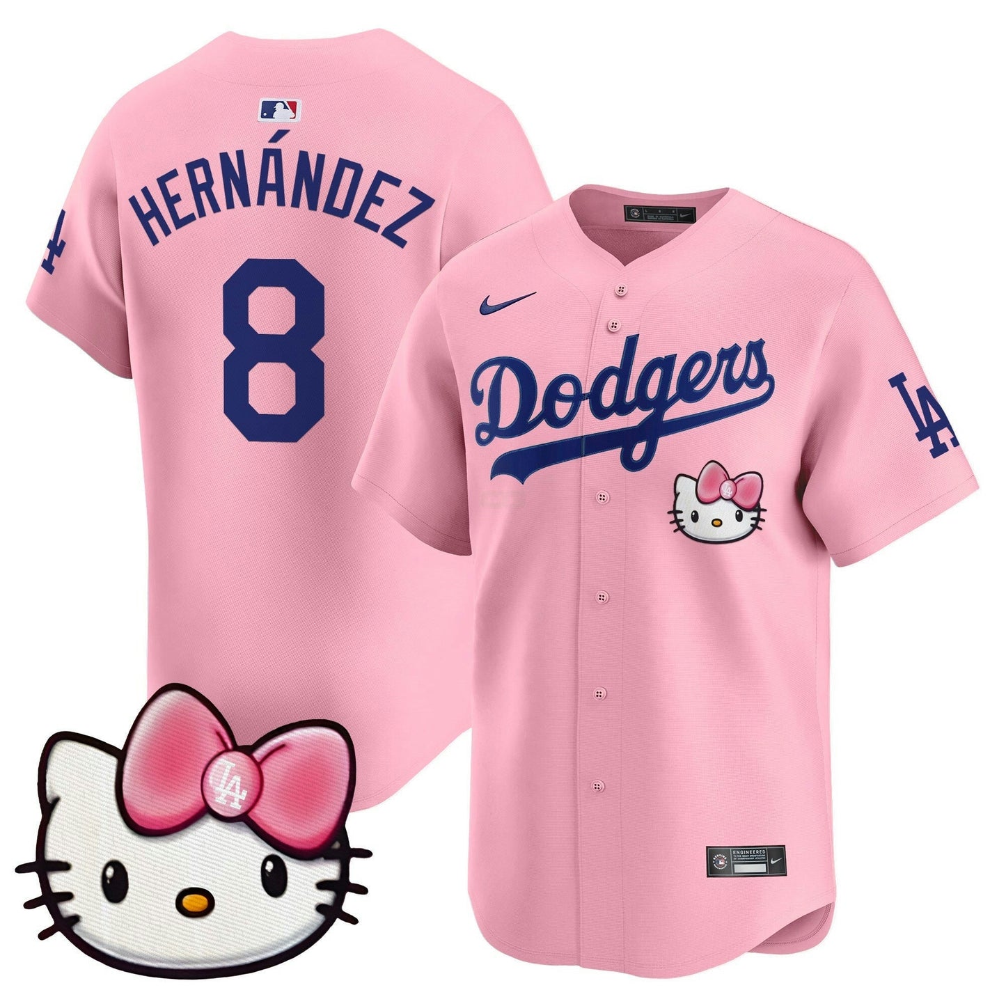 Camisa MLB Unisex 2025 Hello Kitty Vapor Premier Limited Jersey
