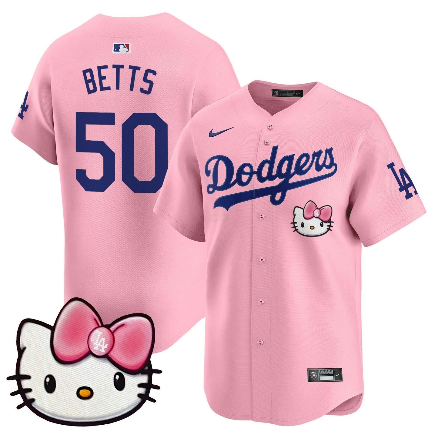 Camisa MLB Unisex 2025 Hello Kitty Vapor Premier Limited Jersey