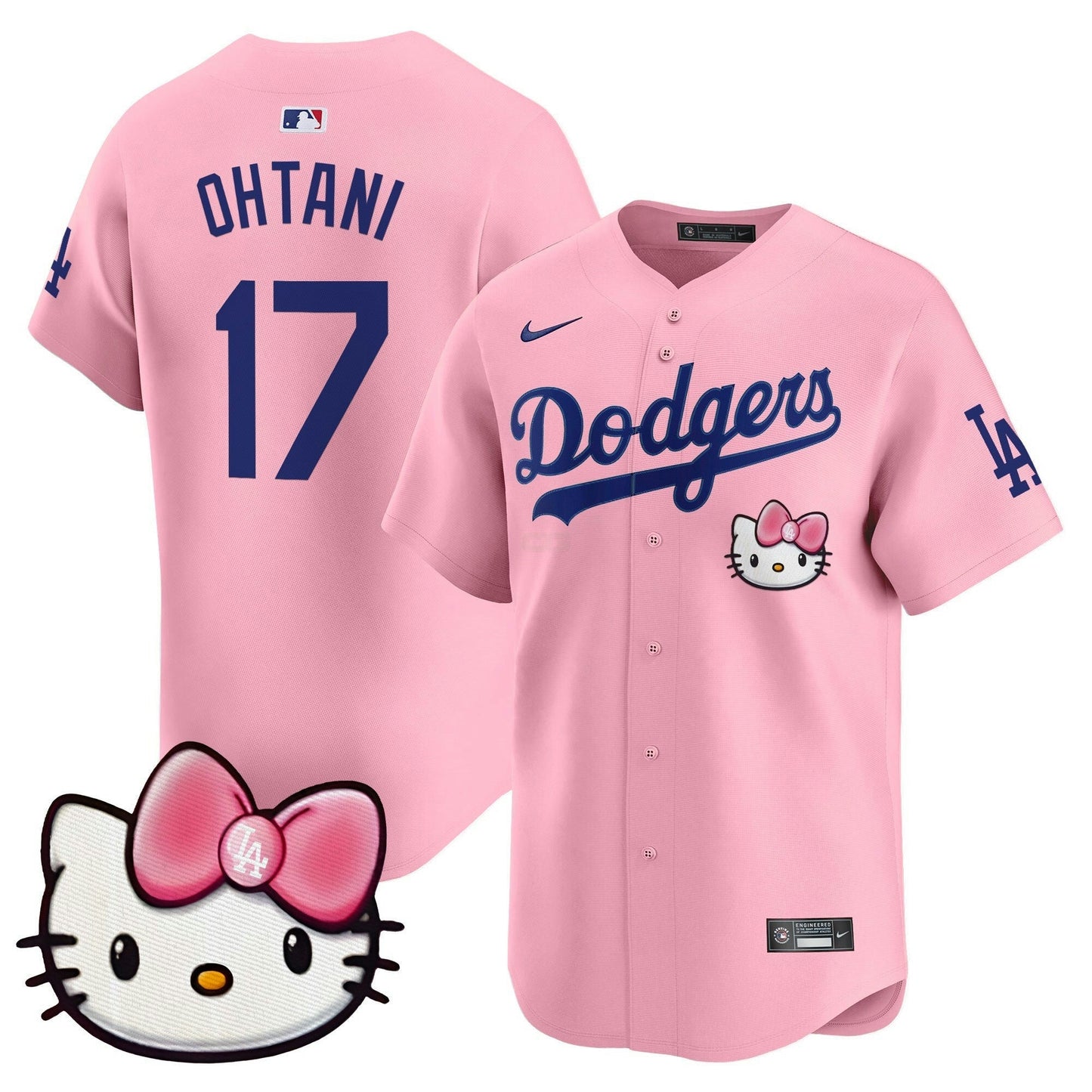 Camisa MLB Unisex 2025 Hello Kitty Vapor Premier Limited Jersey