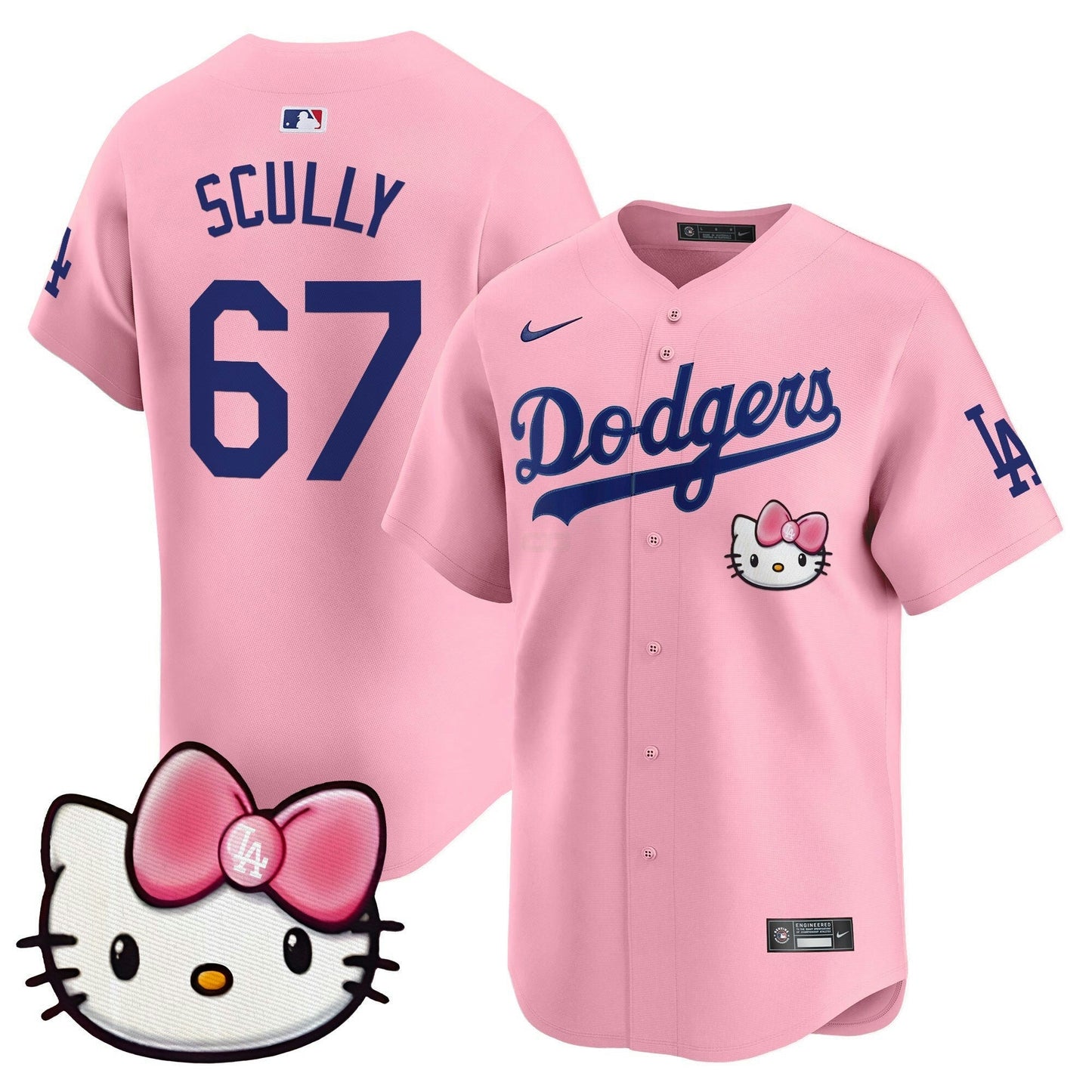 Camisa MLB Unisex 2025 Hello Kitty Vapor Premier Limited Jersey
