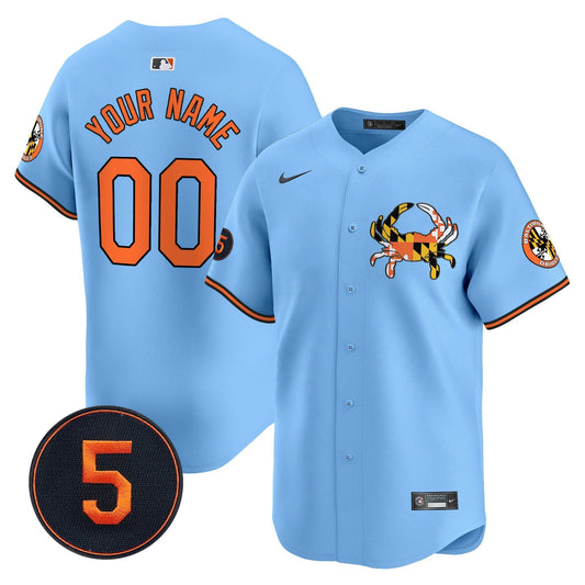 Camisa MLB Unisex Baltimore Robinson Patch Vapor Premier Limited Jersey V3 - Personalizada