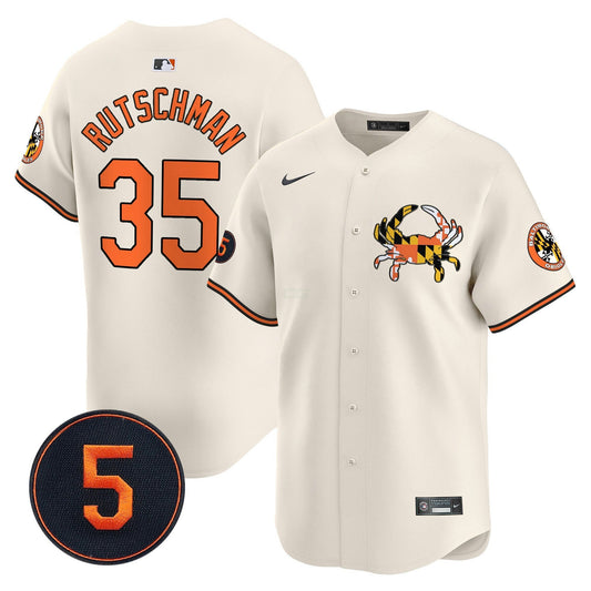 Camisa MLB Unisex Baltimore Robinson Patch Vapor Premier Limited Jersey V3