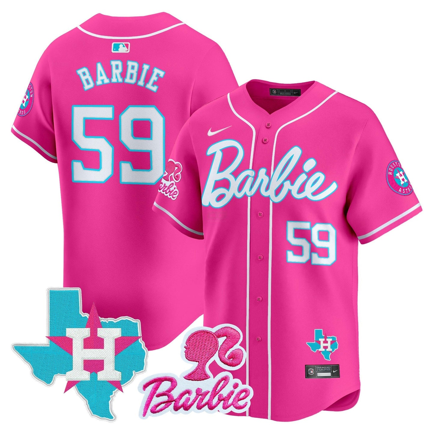 Camisa MLB Unisex Barbie Vapor Premier Limited Jersey